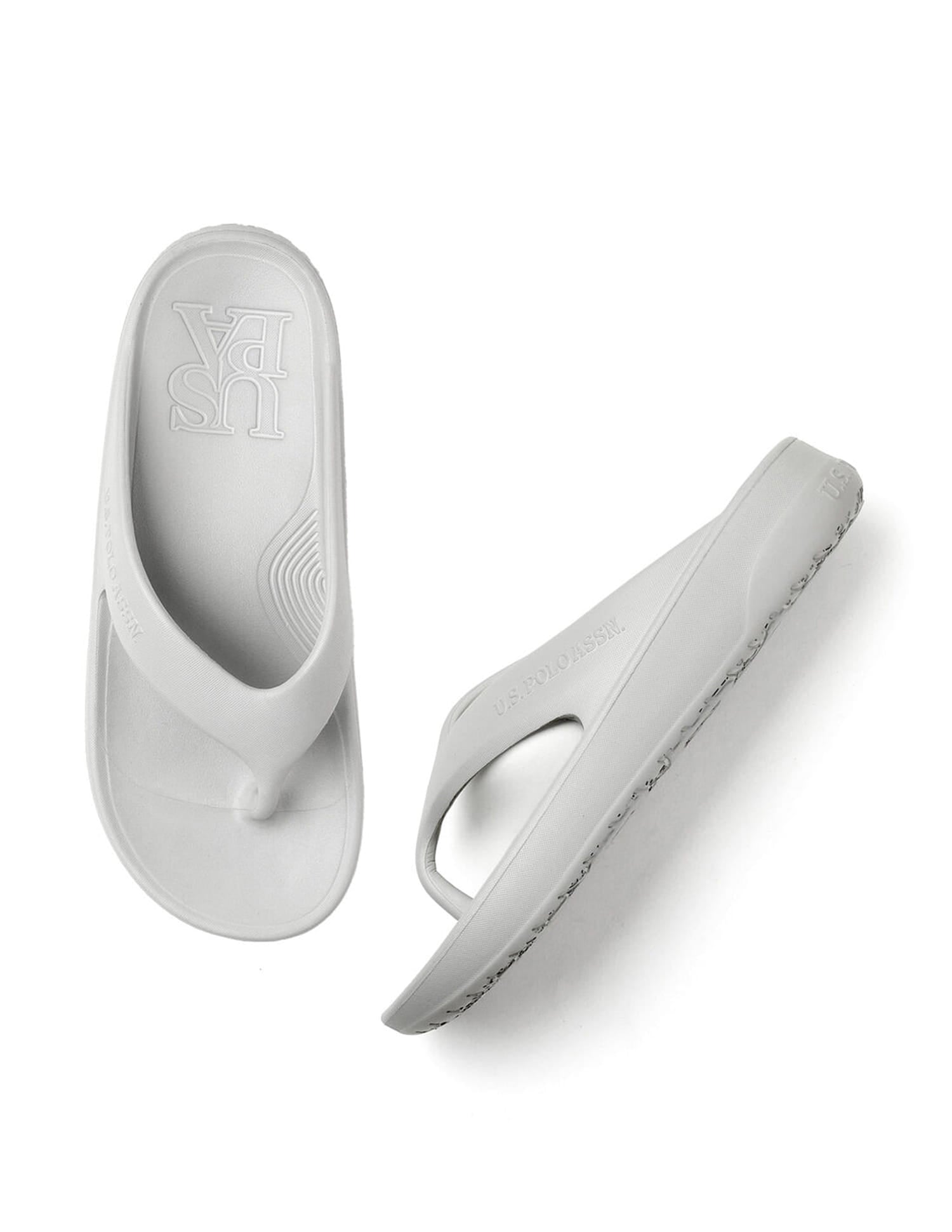 Men Axel Beige Foam Walk Flip Flop Beige - U.S. Polo Assn. India | Large