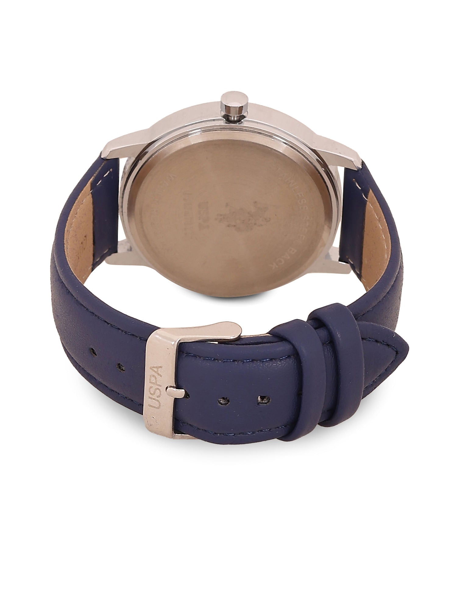 Round Dial Analog Watch Blue - U.S. POLO ASSN. | Large