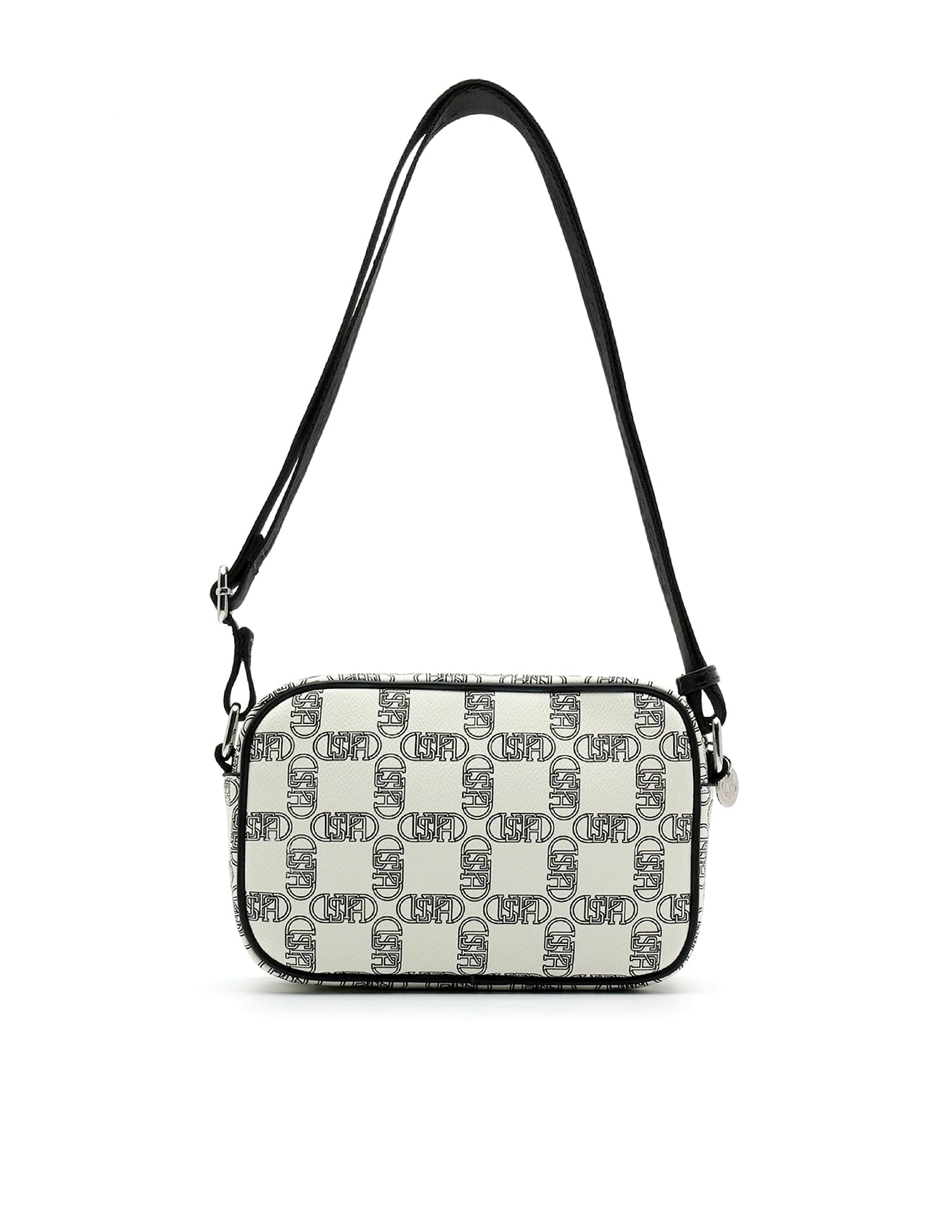 Garet Brand Cross Body Bag Off White - U.S. Polo Assn. India | Large