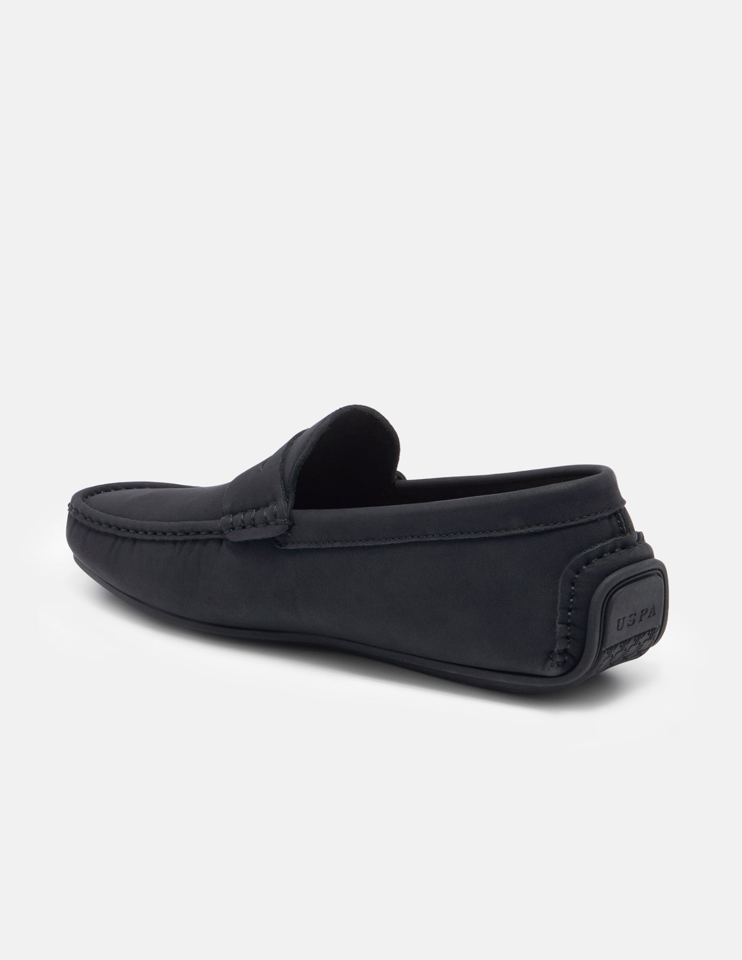 Round Toe Elric Loafers Black - U.S. Polo Assn. India | Large