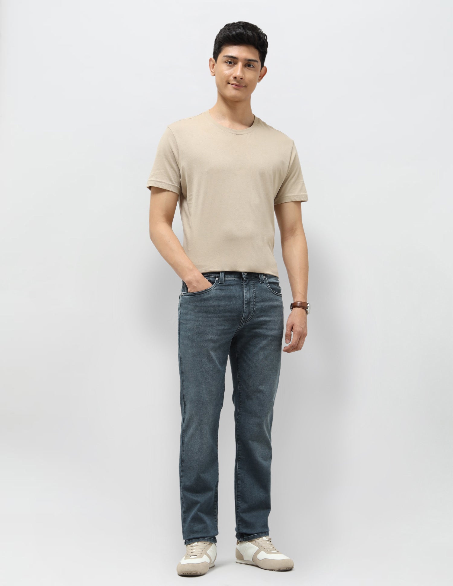 Harold Slim Straight Fit Blue Jeans Blue - U.S. POLO ASSN. | Large