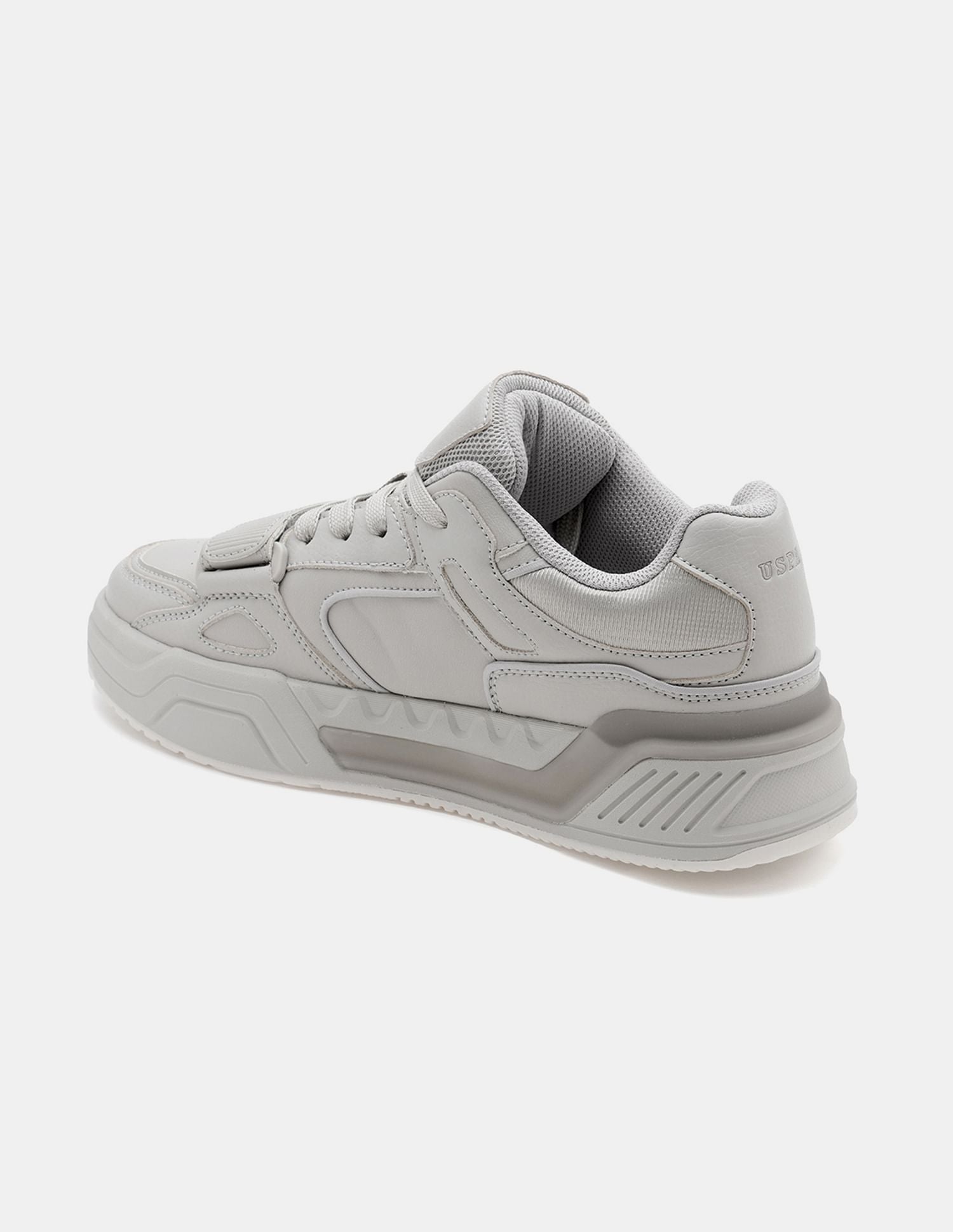 Men Low Top Mark Sneakers Beige - U.S. Polo Assn. India | Large