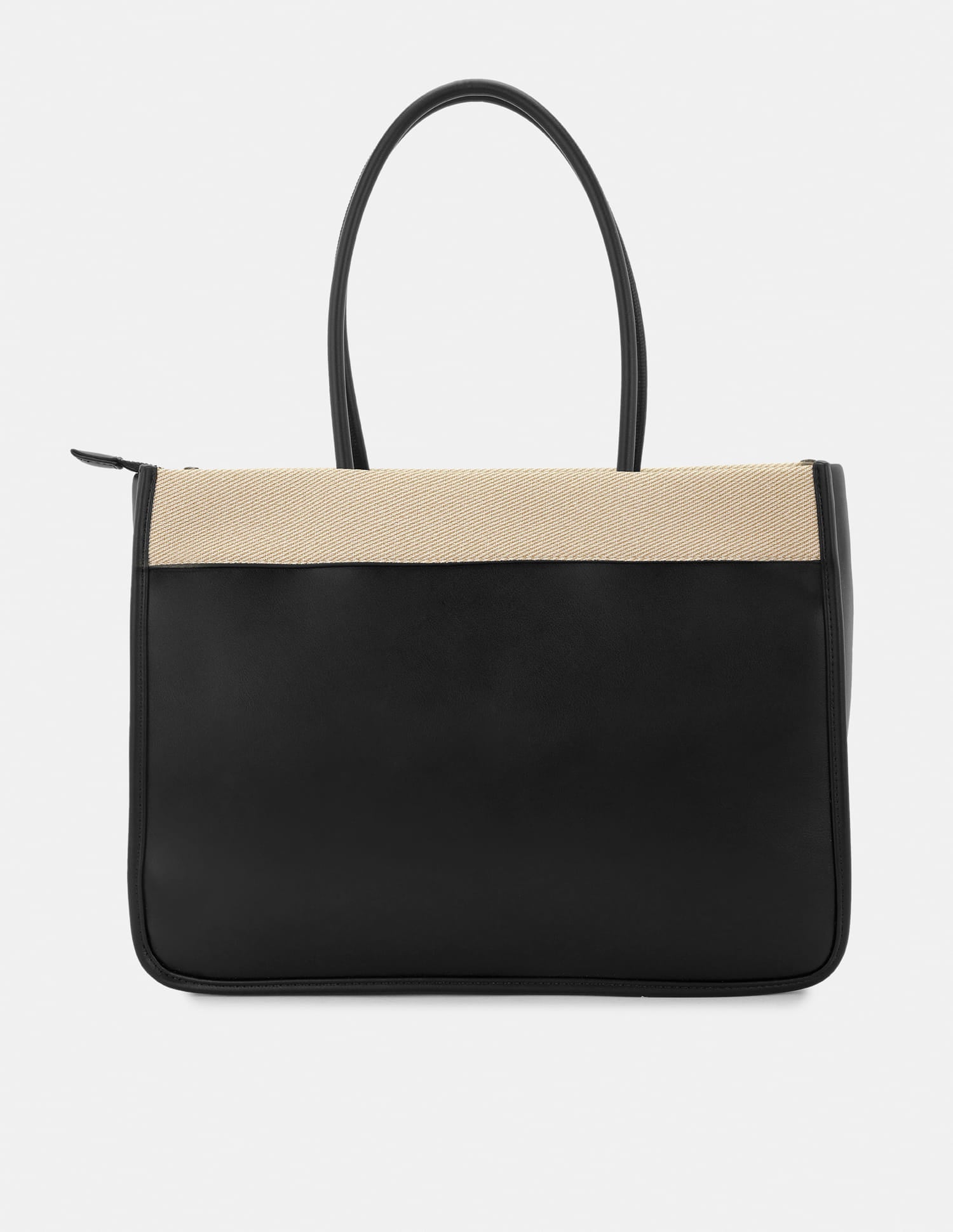 Aubrey 2.0 Colourblocked Tote Bag Black - U.S. Polo Assn. India | Large