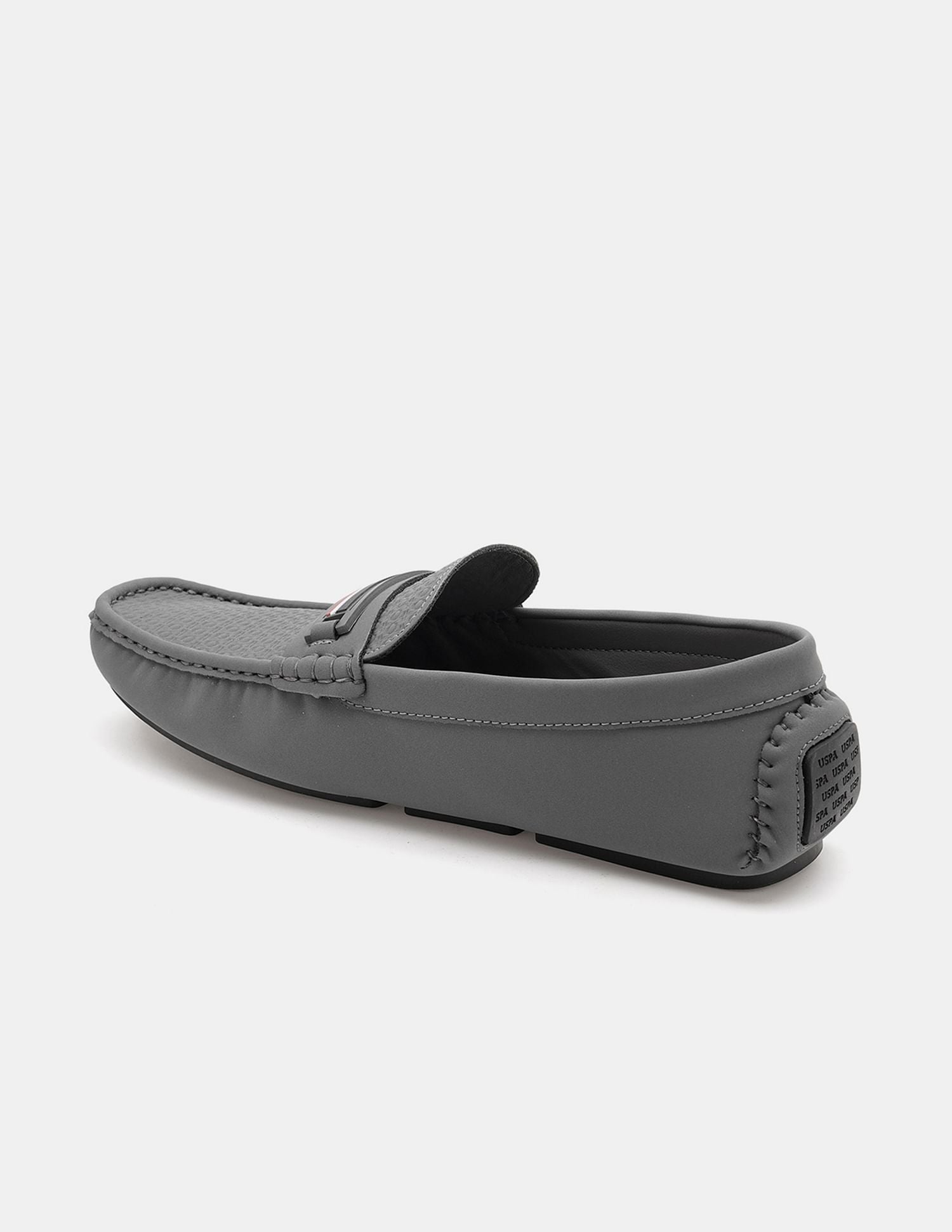 Men Teno Textured Loafer Grey - U.S. Polo Assn. India | Large