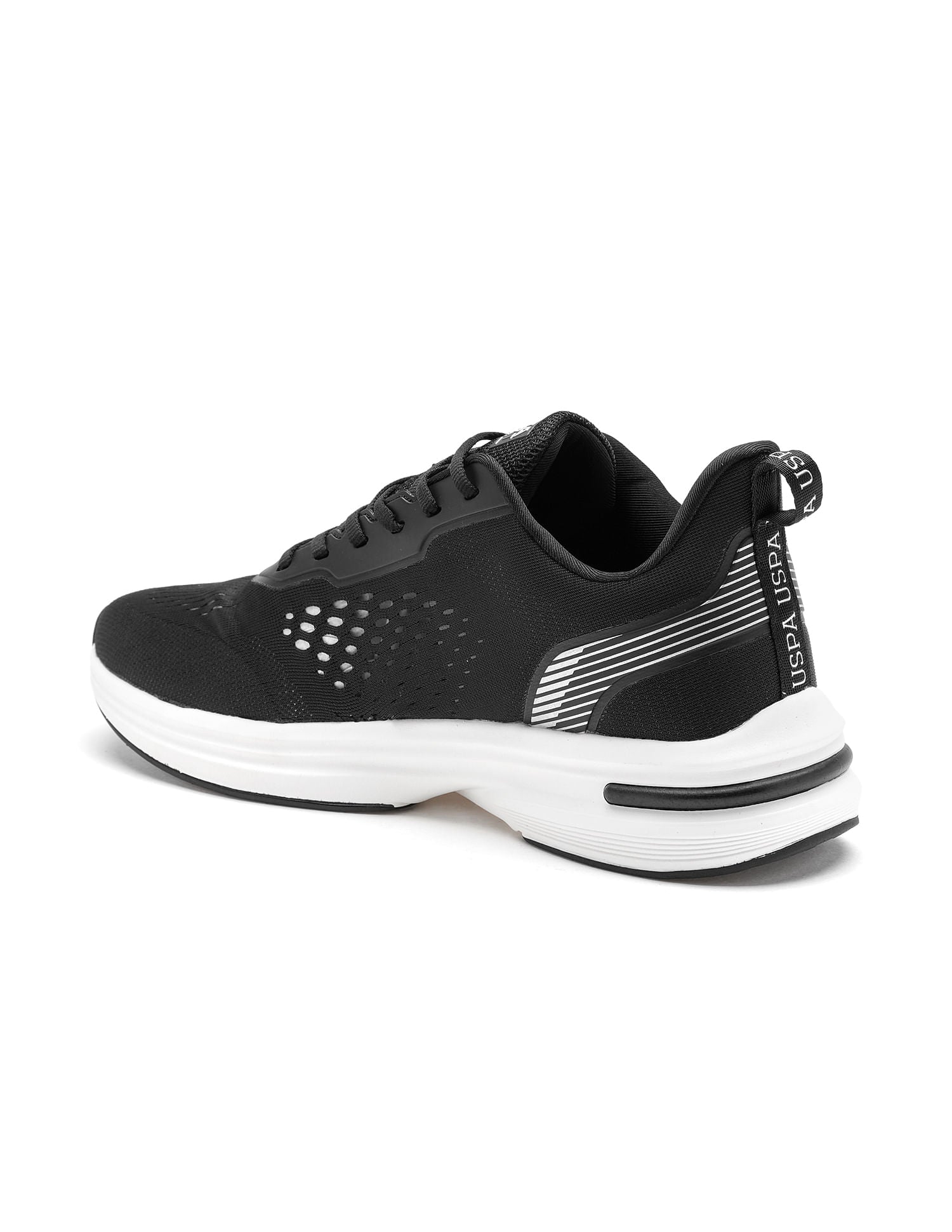 Men Wright Black Uspa Sport  Sneakers Black - U.S. POLO ASSN. | Large