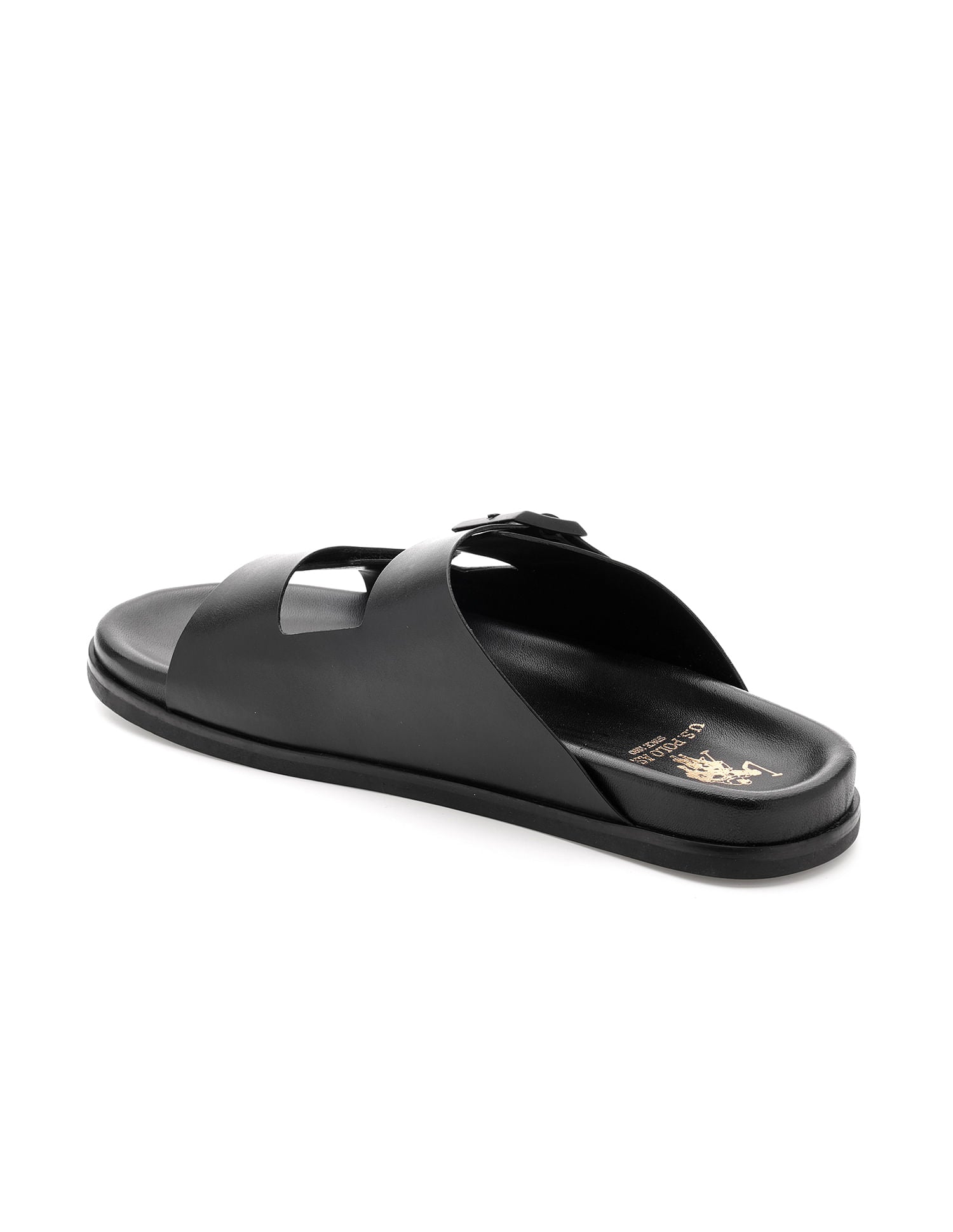 Buckle Strap Kepa Sandals Black - U.S. Polo Assn. India | Large