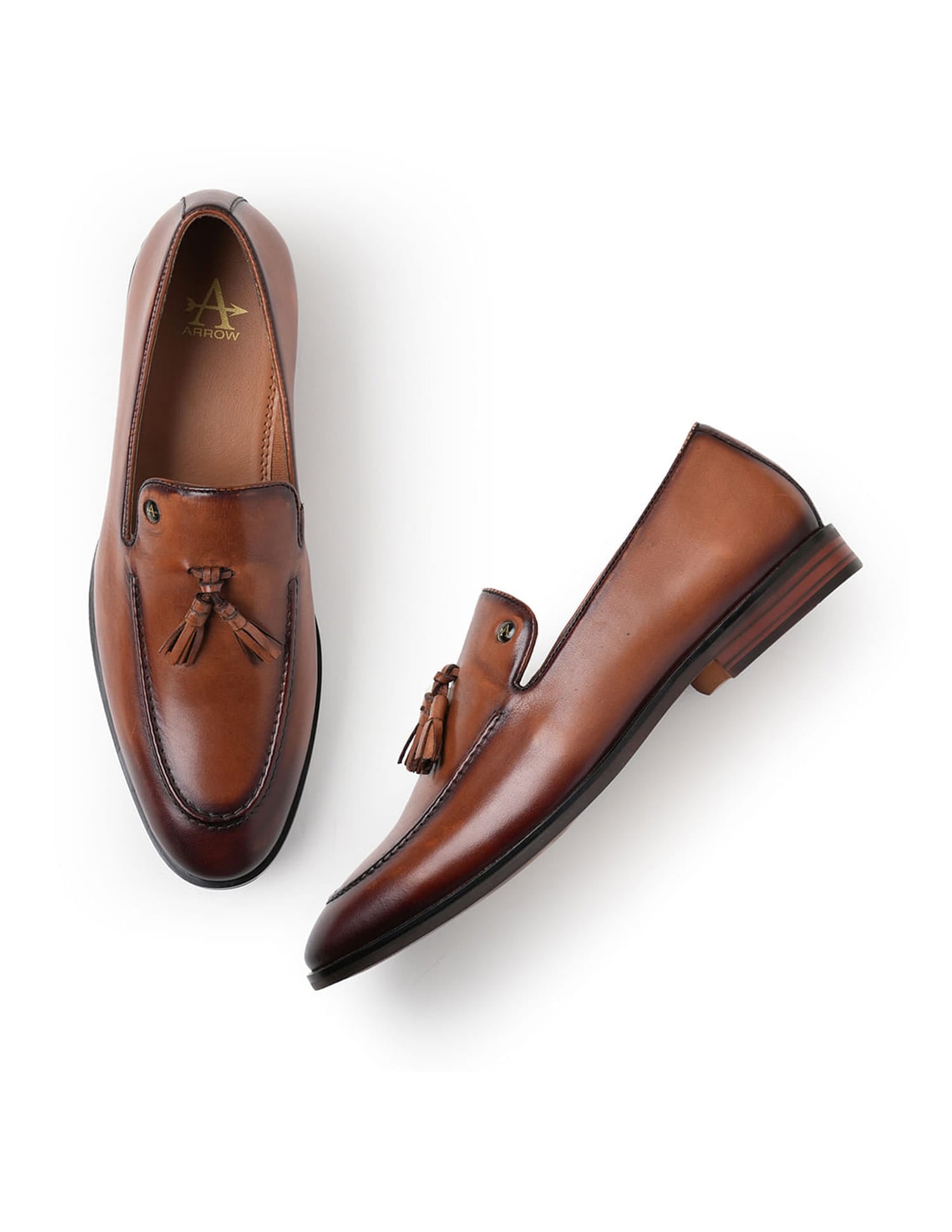 Ellipse 3.0 Leather Shoes Tan - U.S. Polo Assn. India | Large