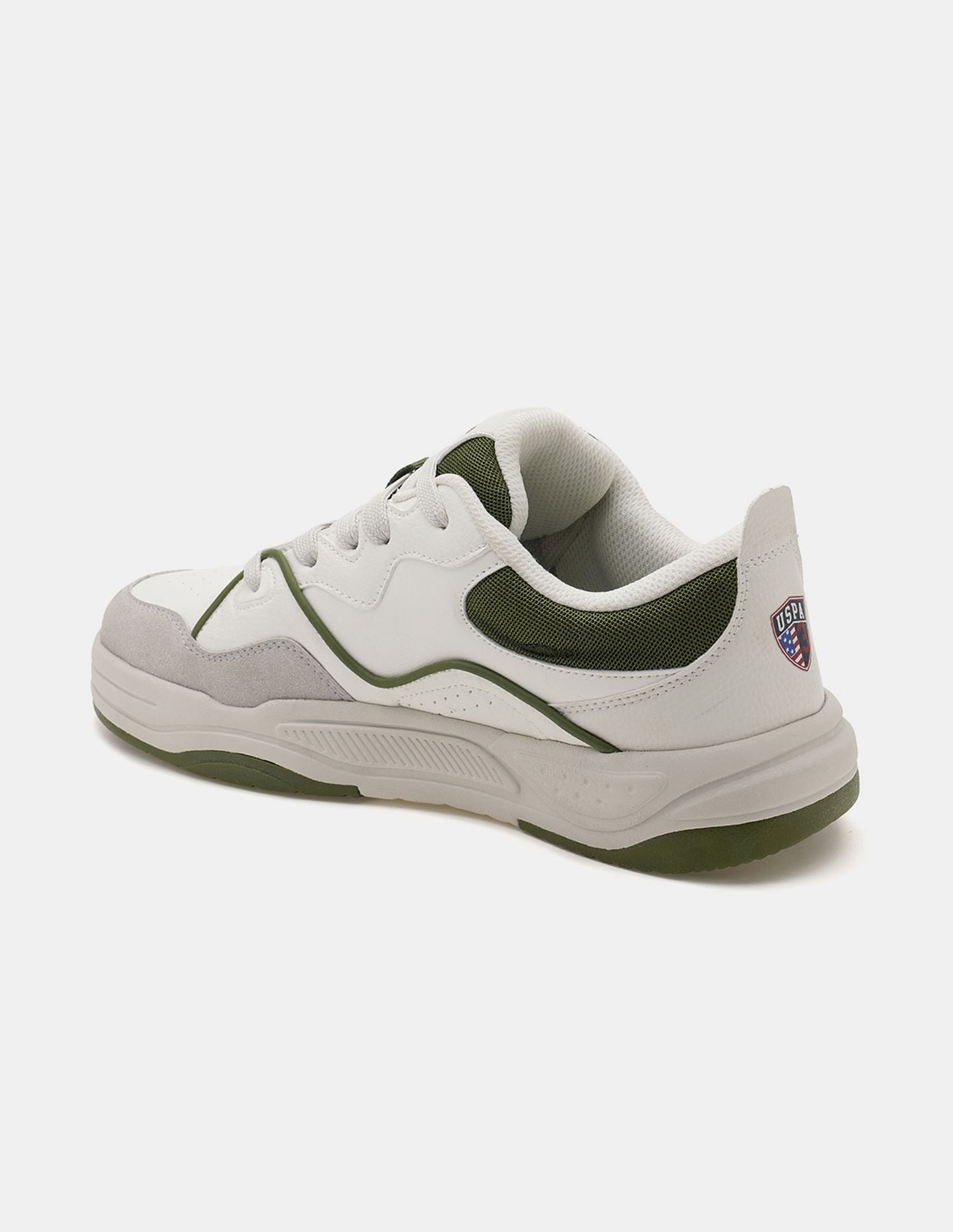 Men Odore Colour Blocked Sneakers Green - U.S. POLO ASSN. | Large