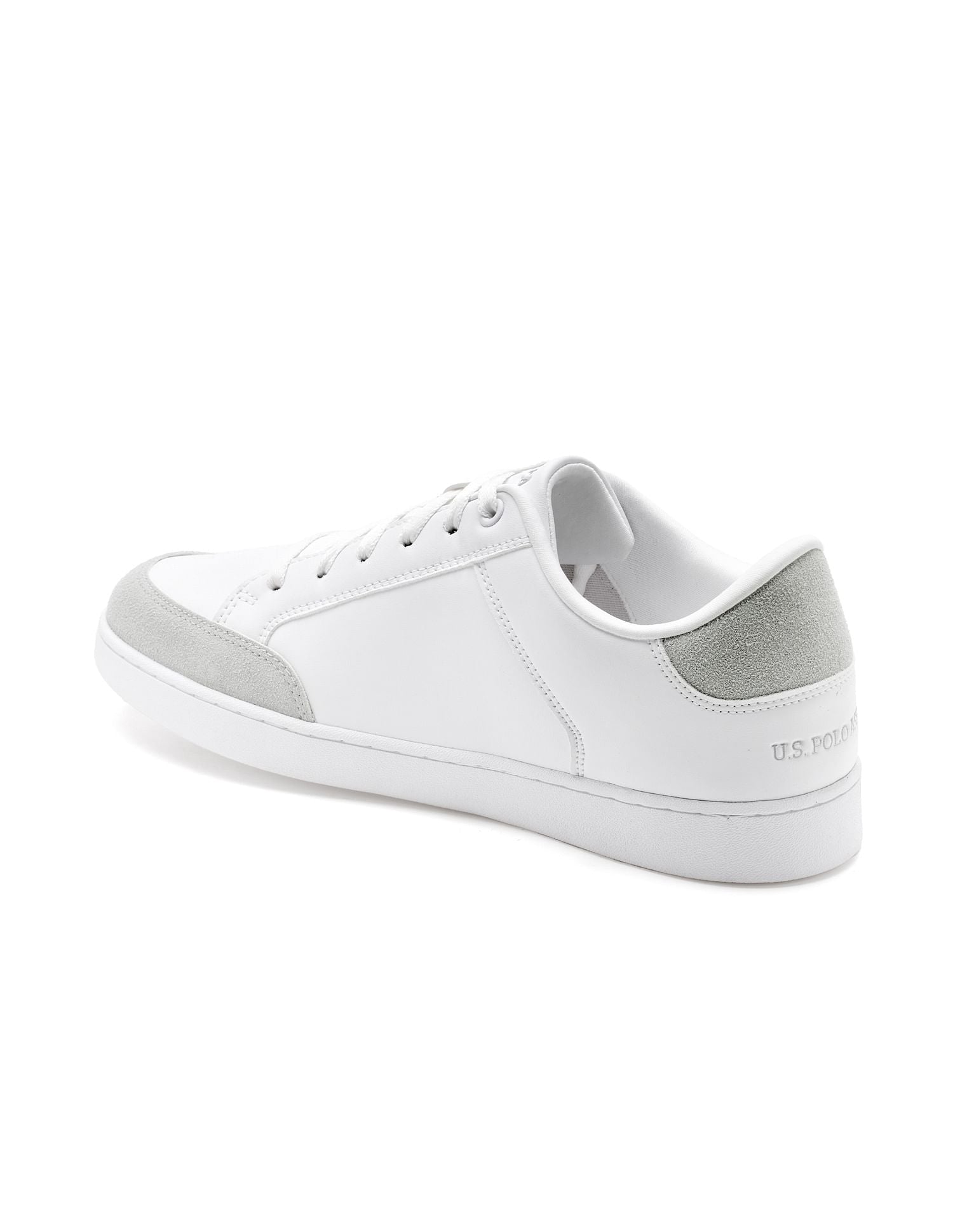 Men Vancer Colourblocked Sneakers White - U.S. POLO ASSN. | Large