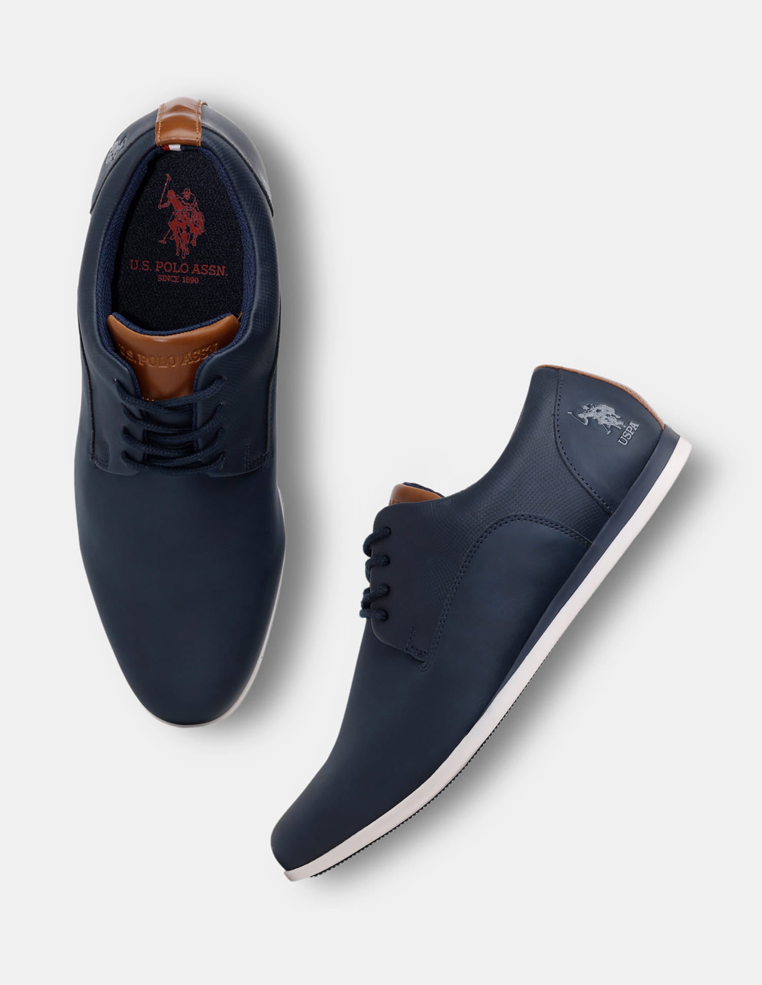 Men Lace-Ups Clest 2.0 Shoes Navy - U.S. Polo Assn. India | Large
