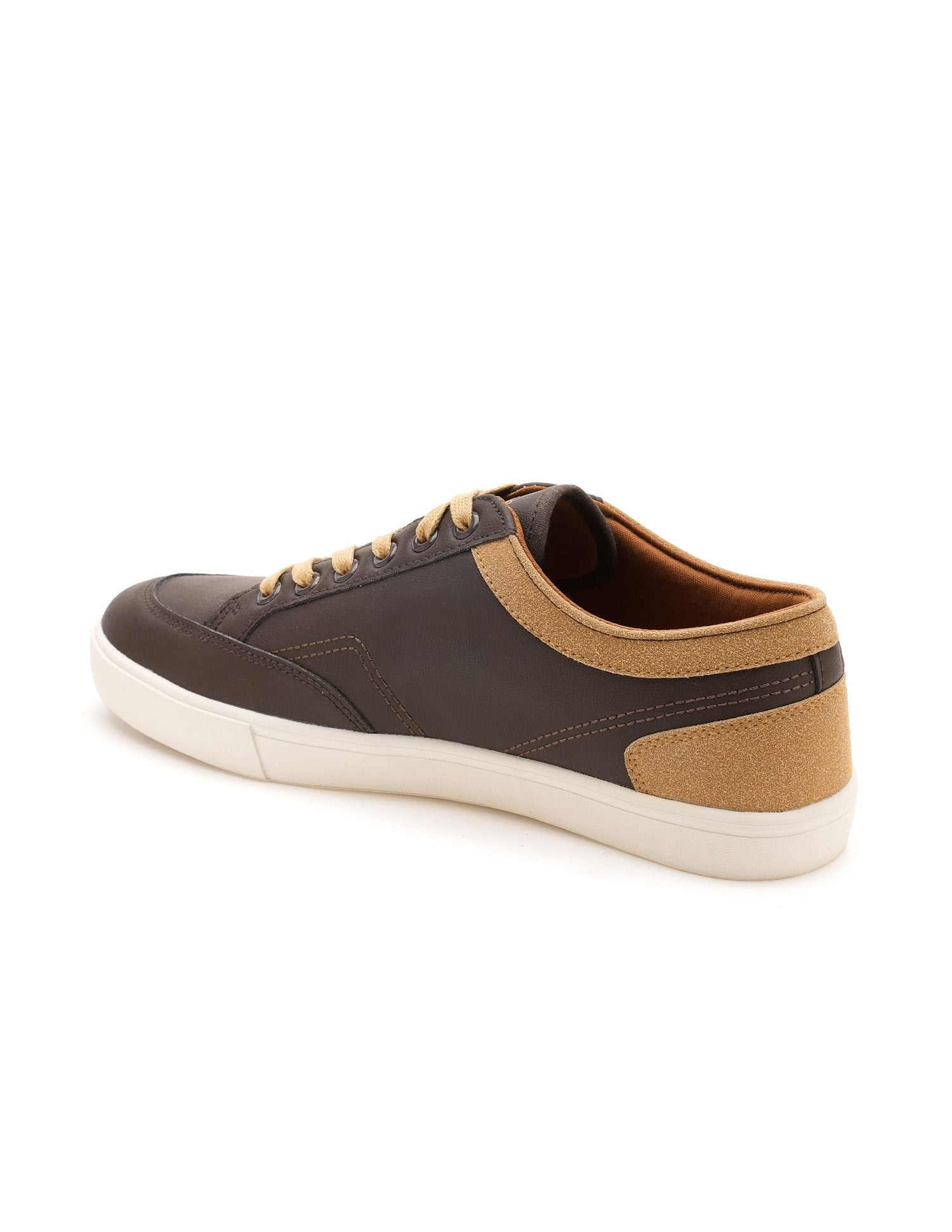 Men Monton 7.0 Colourblocked Sneakers Brown - U.S. POLO ASSN. | Large