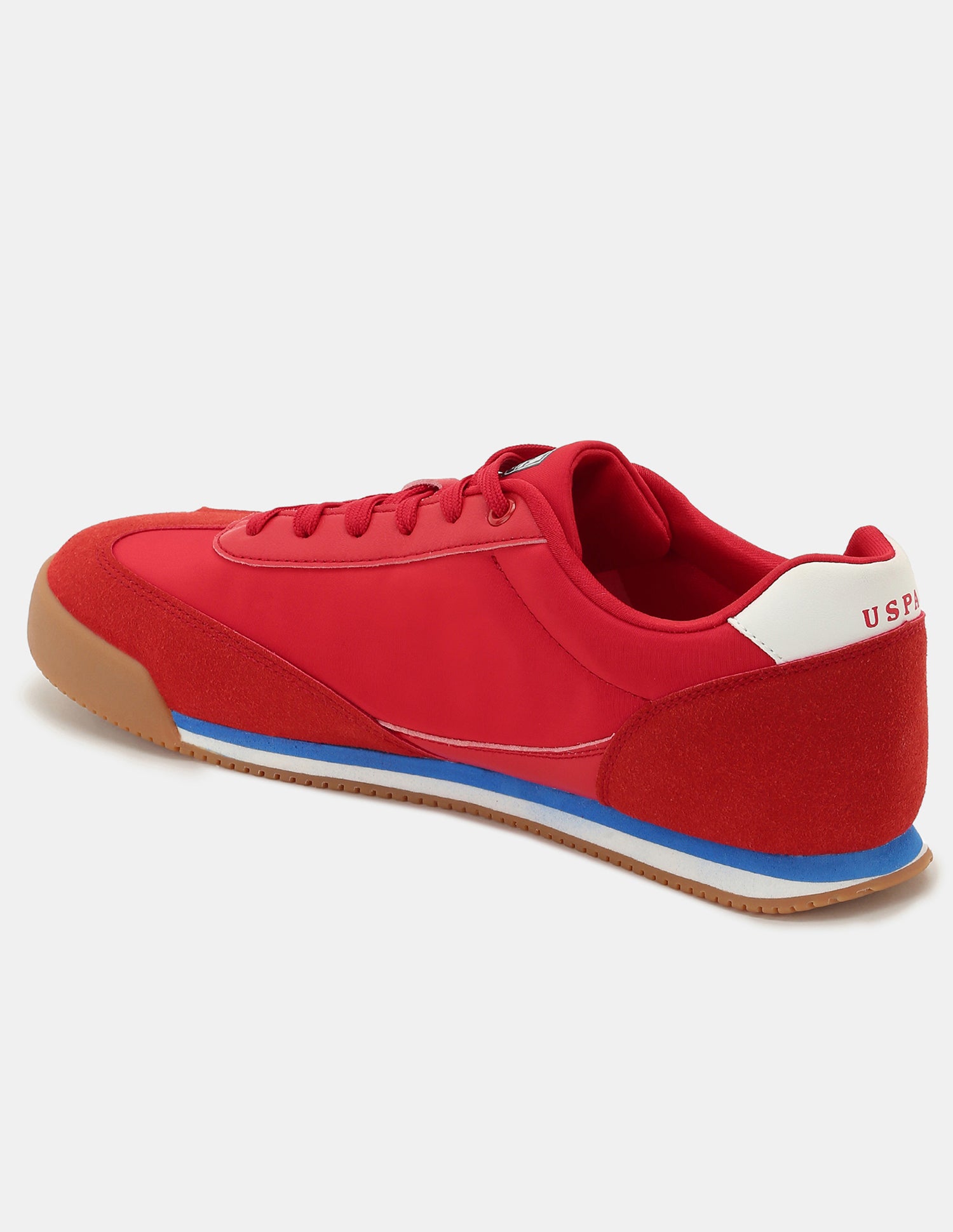 Men Solid Treviri Sneakers Burgundy - U.S. Polo Assn. India | Large