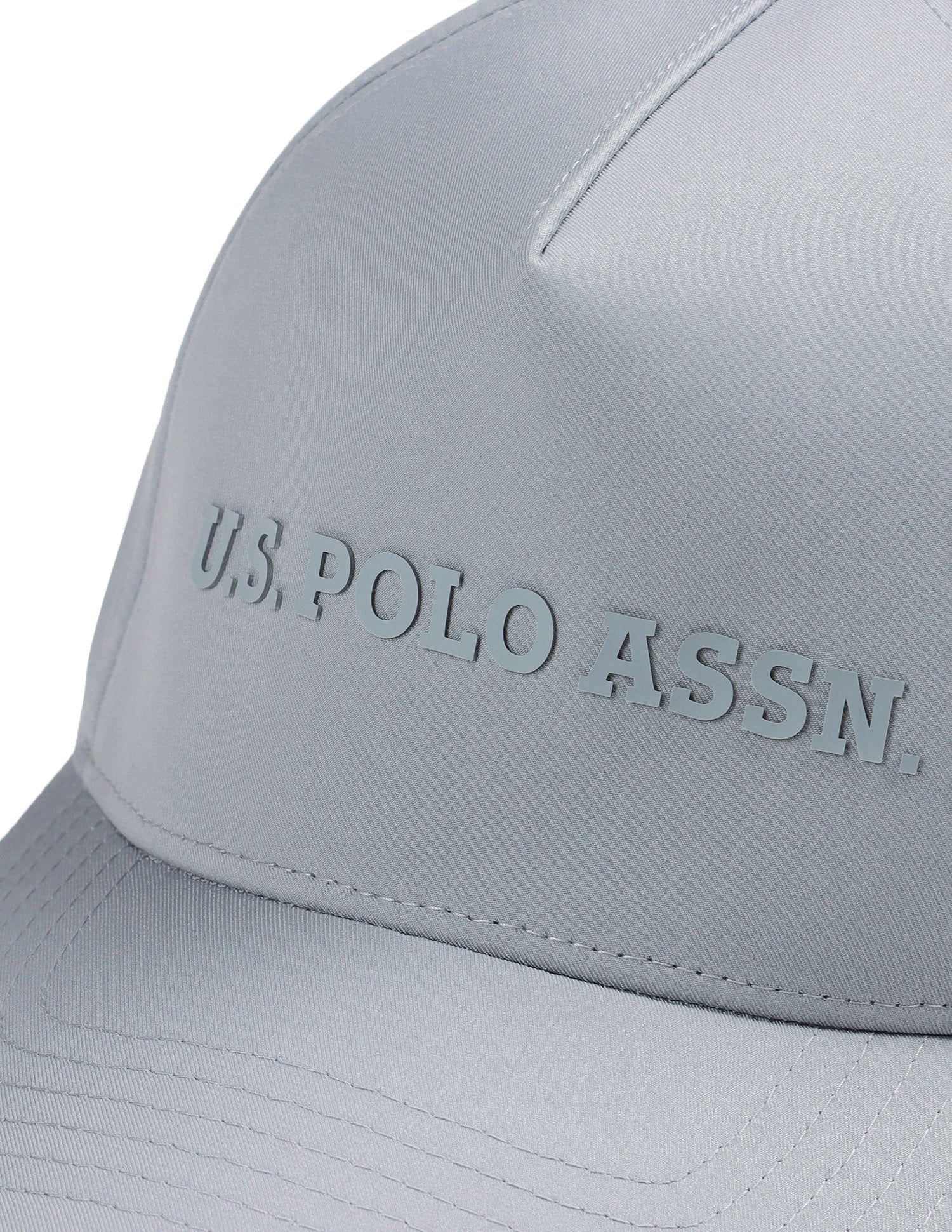 Brand Embossed Cap Light Grey - U.S. Polo Assn. India | Large