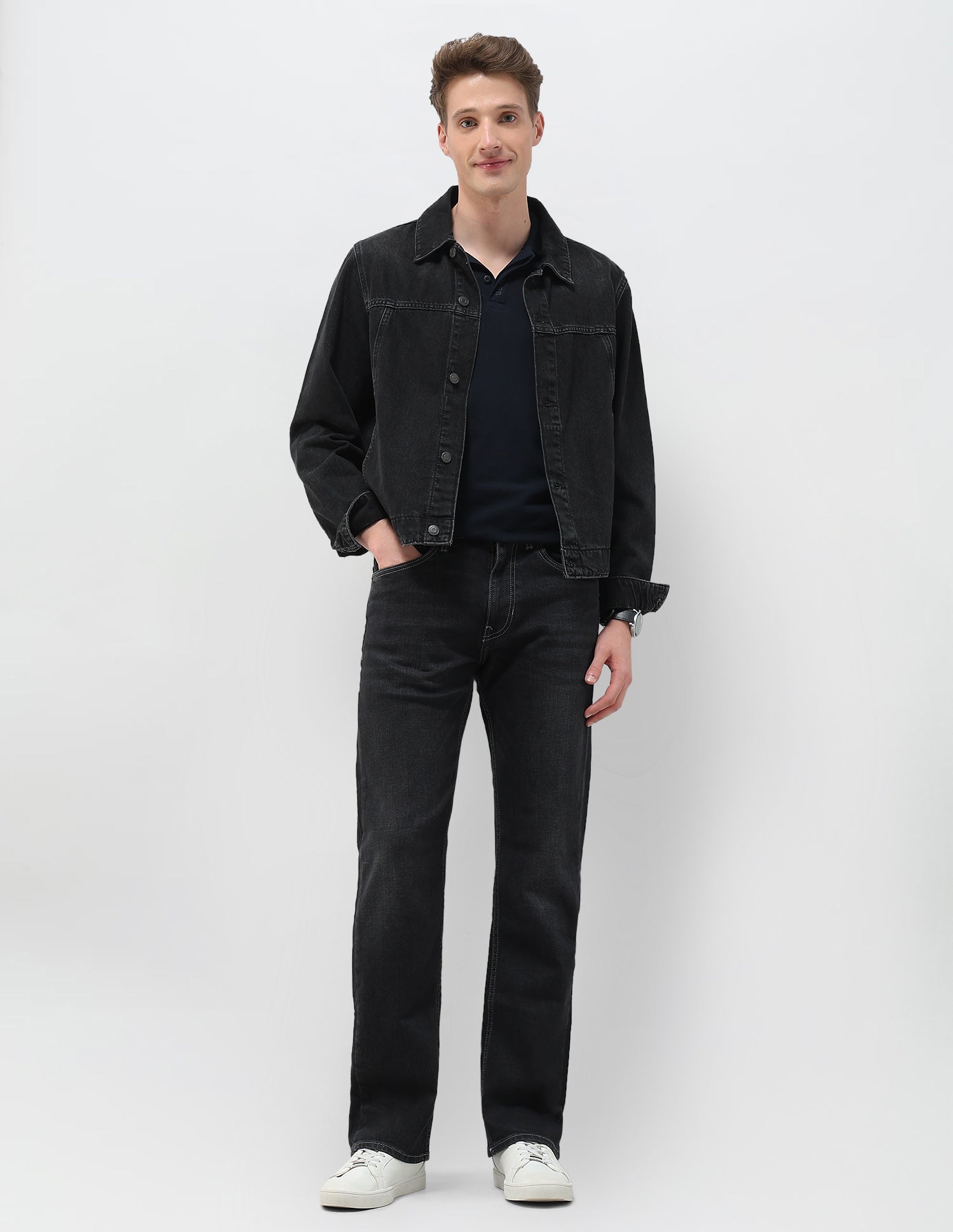 Connor Boot Cut Blue Jeans Charcoal-Grey - U.S. POLO ASSN. | Large