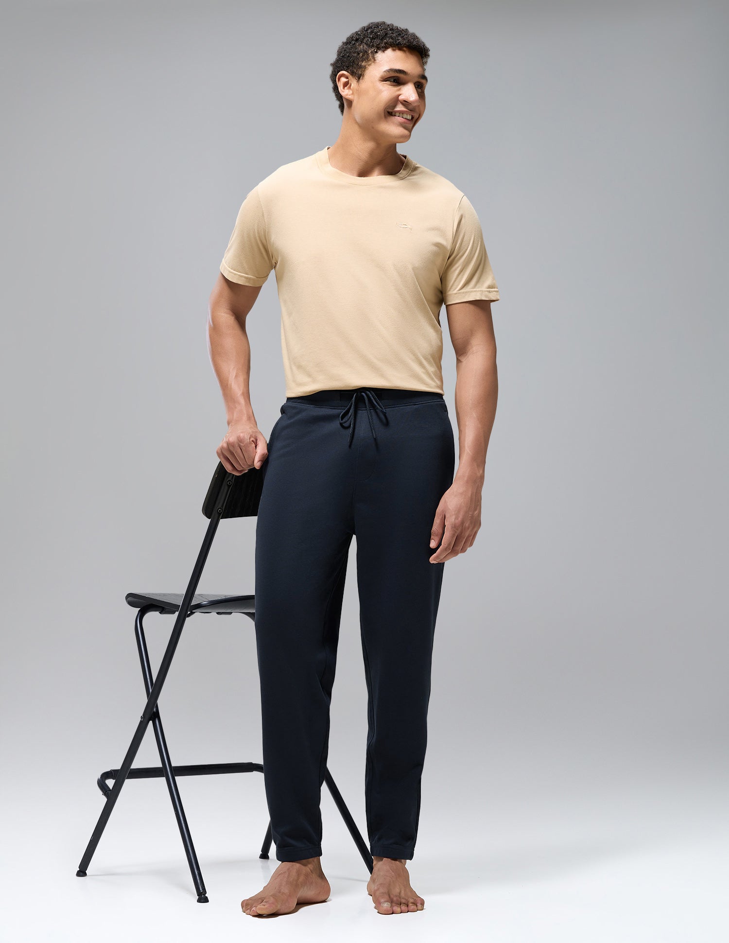Comfort Fit Heavyweight Fleece OJ011 Joggers Navy - U.S. Polo Assn. India | Large