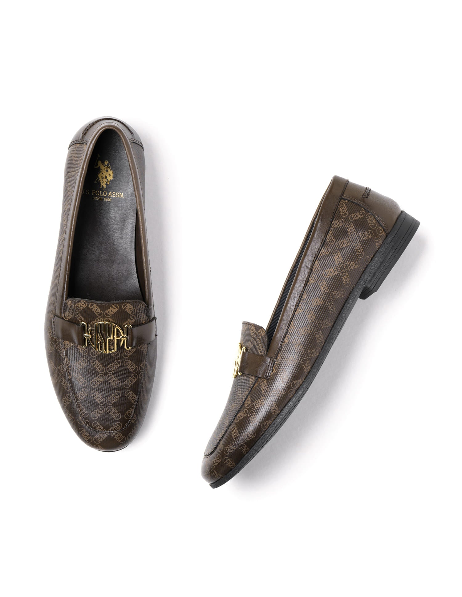 Women Amber Loafers Brown - U.S. Polo Assn. India | Large