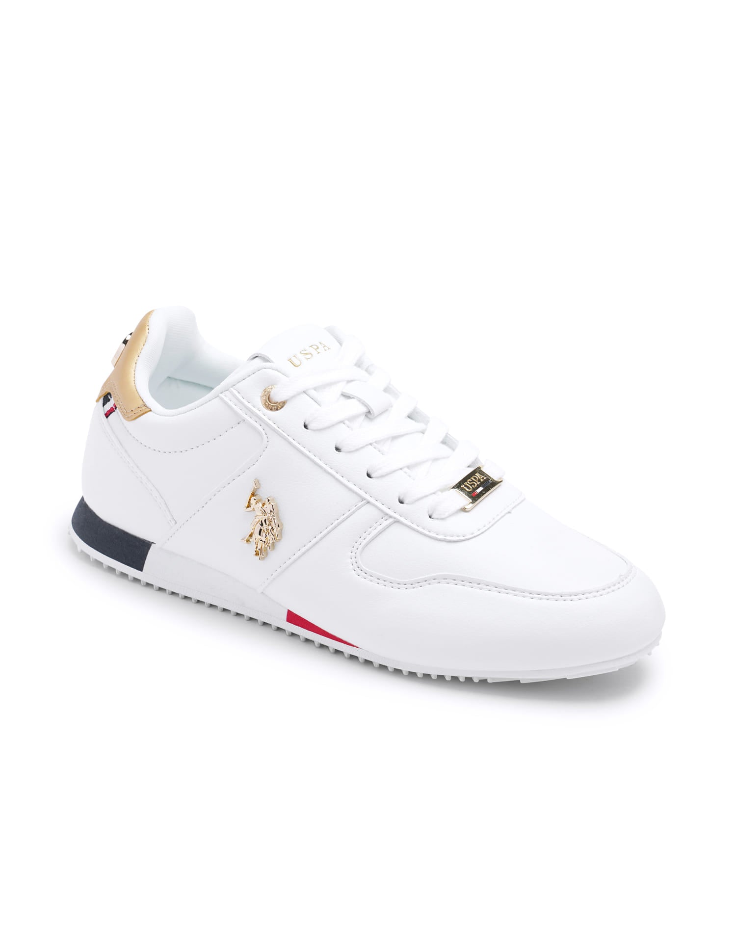 Sorrento Retro Sneakers Shoes White - U.S. Polo Assn. India | Large