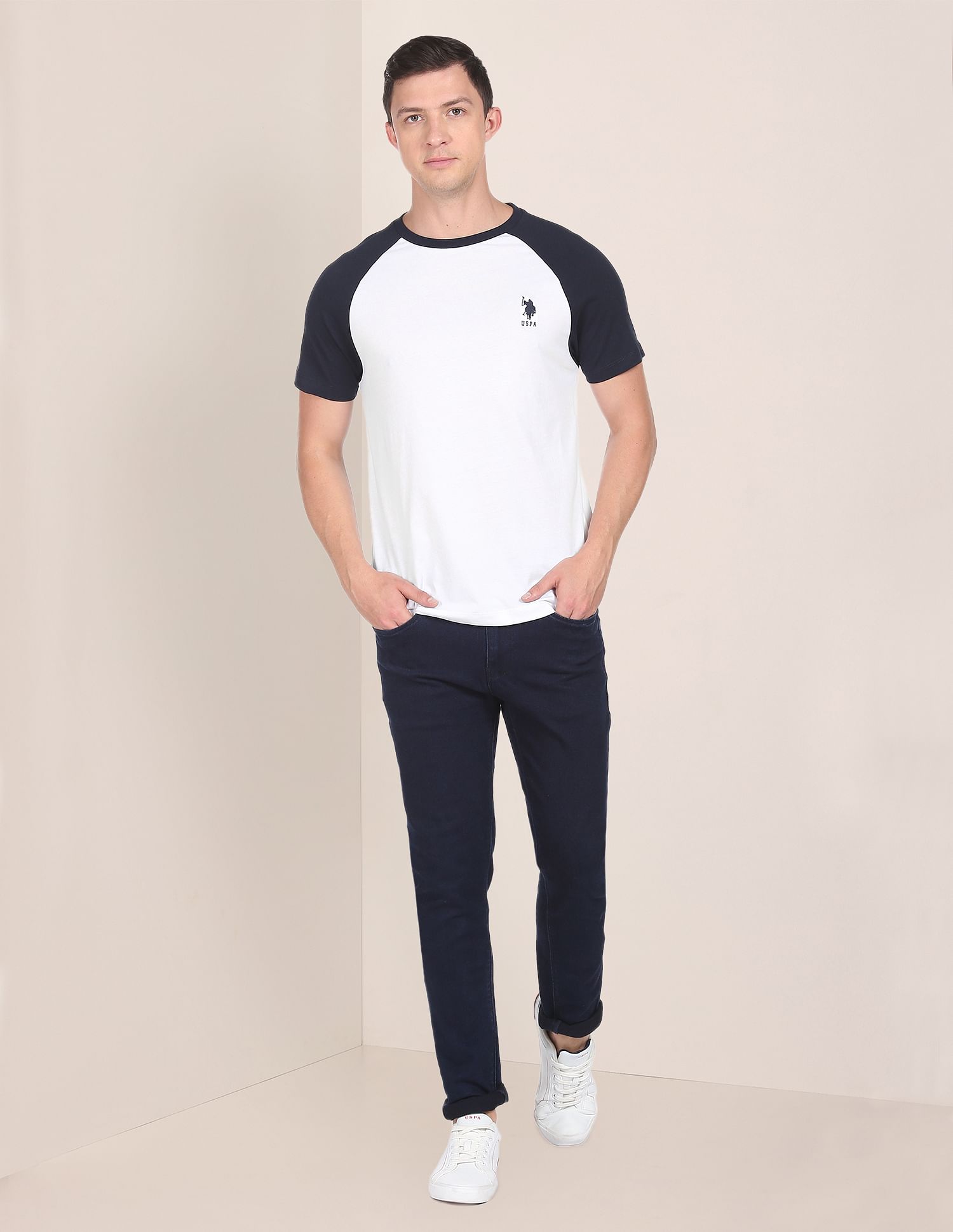 Varsity Colour Block T-Shirt – U.S. Polo Assn. India