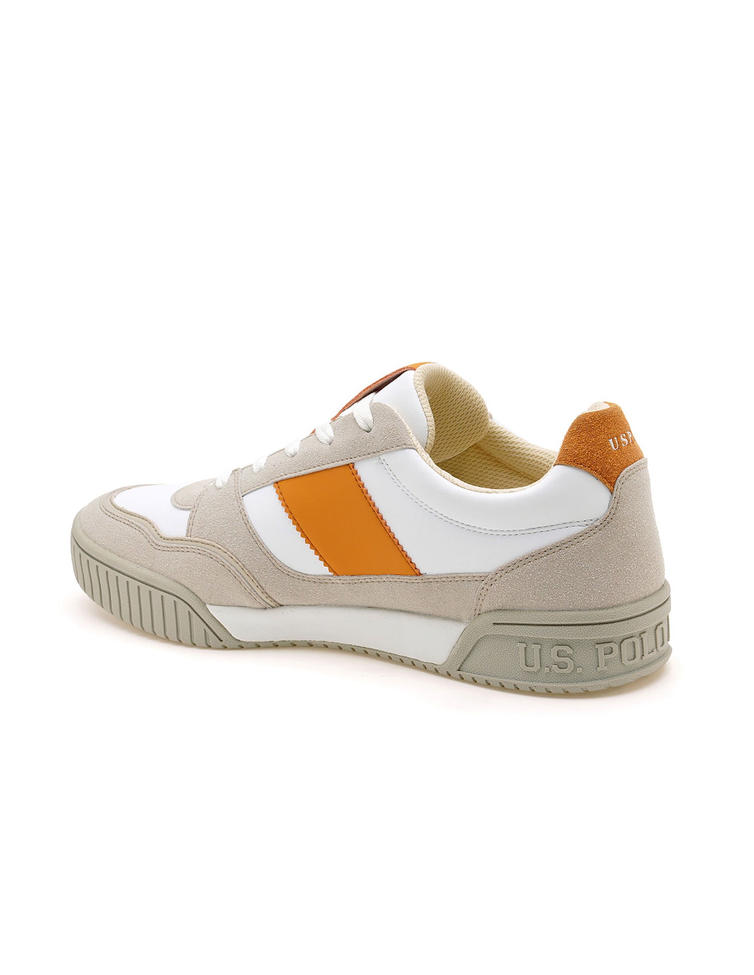 Men Rever Sneakers Beige - U.S. POLO ASSN. | Large