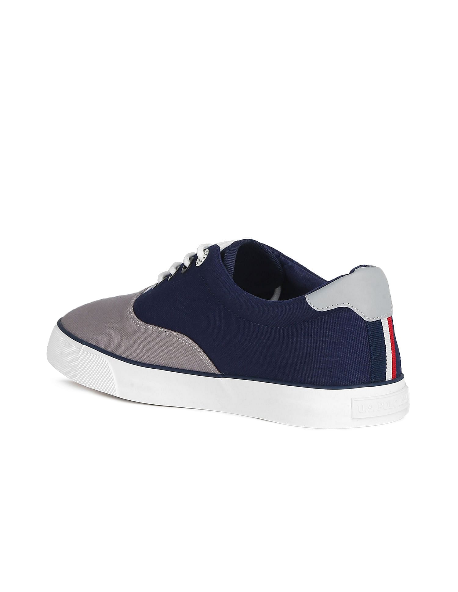Canvas Lace Up Brentt 2.0 Sneakers Navy - U.S. Polo Assn. India | Large