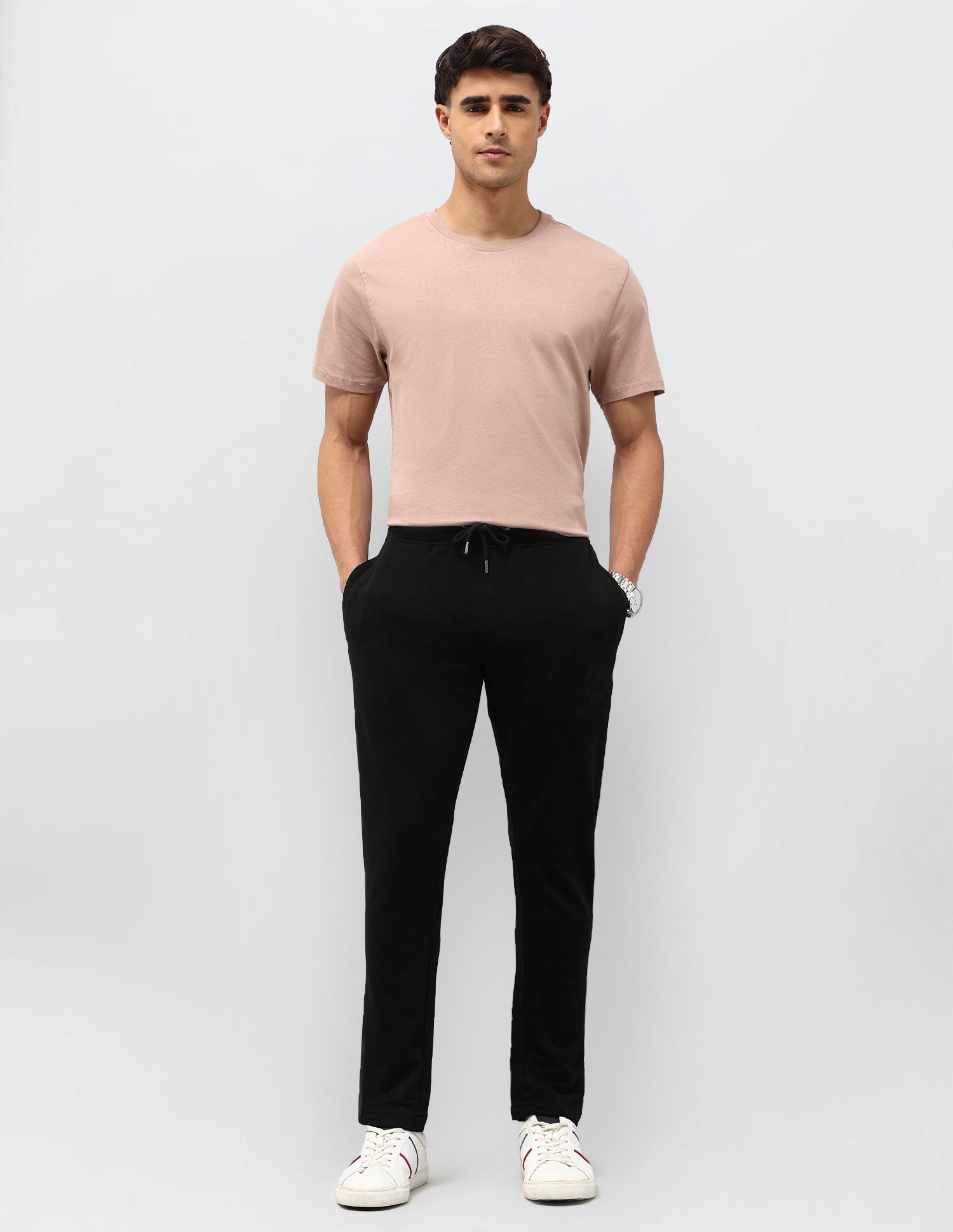 Regular Fit Solid Track Pants Black - U.S. POLO ASSN. | Large