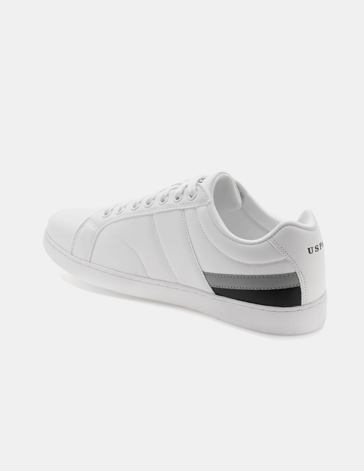 Men Vince 2.0 Round Toe Sneakers White - U.S. Polo Assn. India | Large