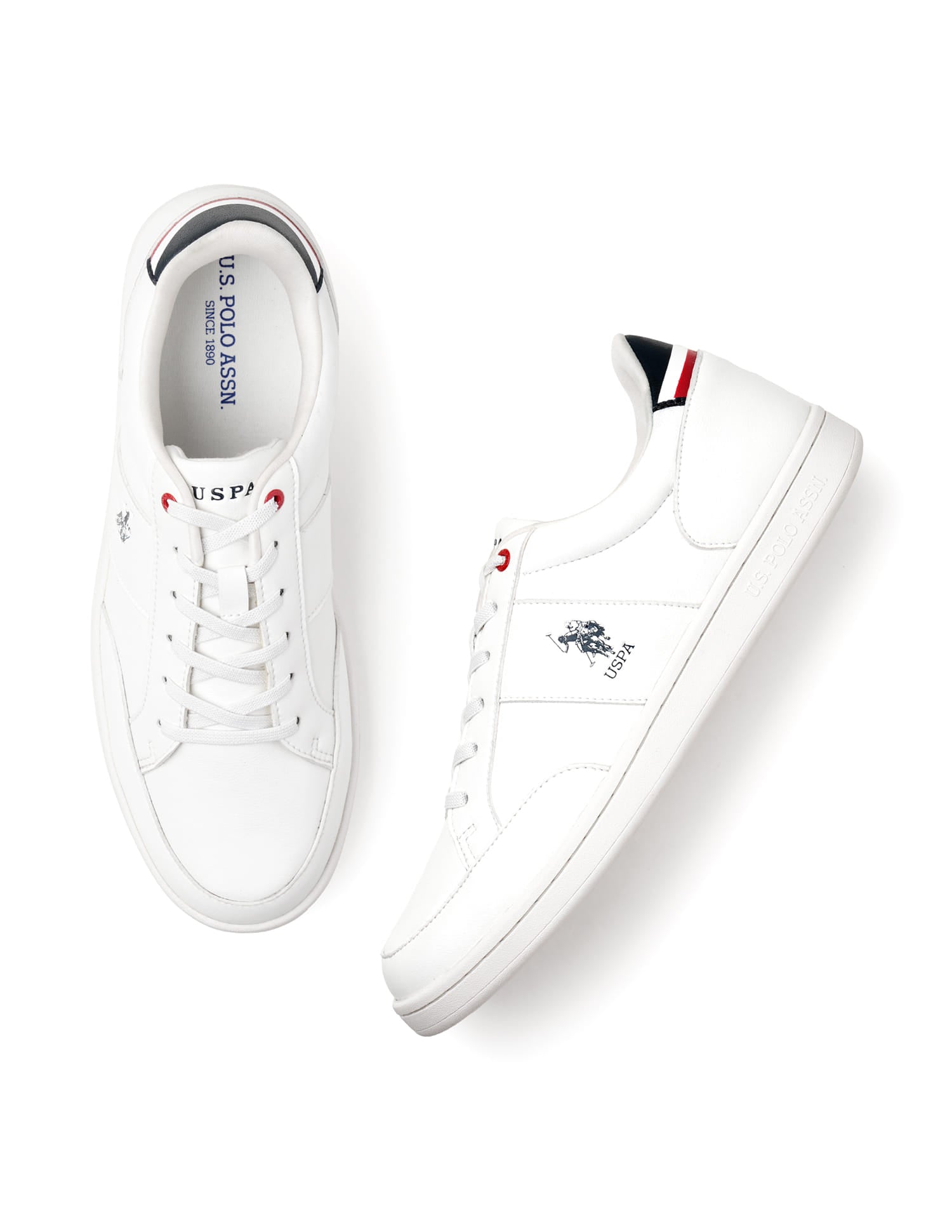 Men Ulrin 2.0 Off White All Day Sneakers Off White - U.S. Polo Assn. India | Large