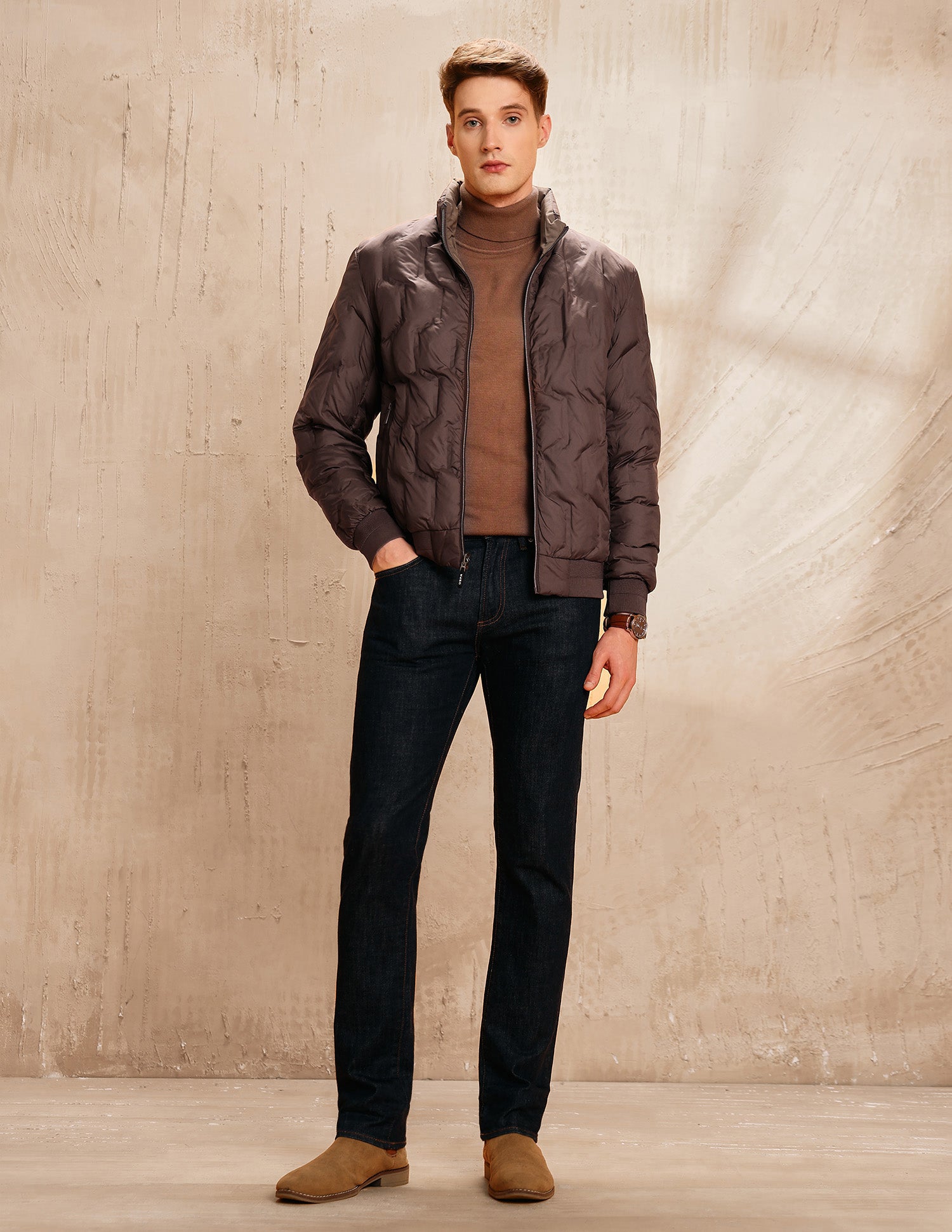 Legend Of Horseshoe Reversible Jacket Brown - U.S. POLO ASSN. | Large