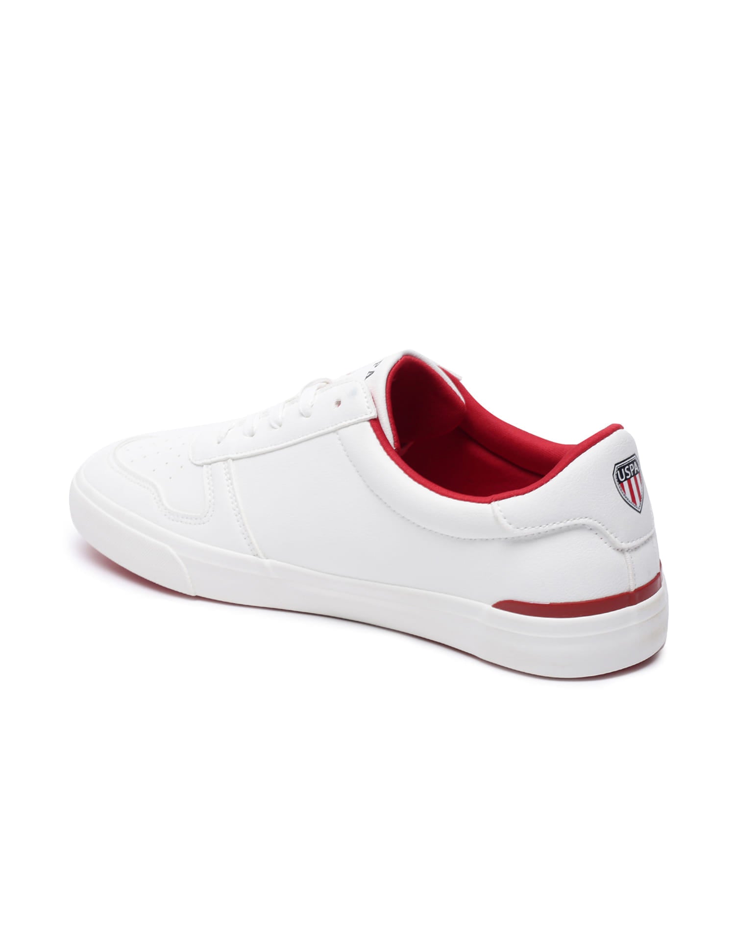 Men Britt 4.0 Solid Sneakers Off White - U.S. Polo Assn. India | Large