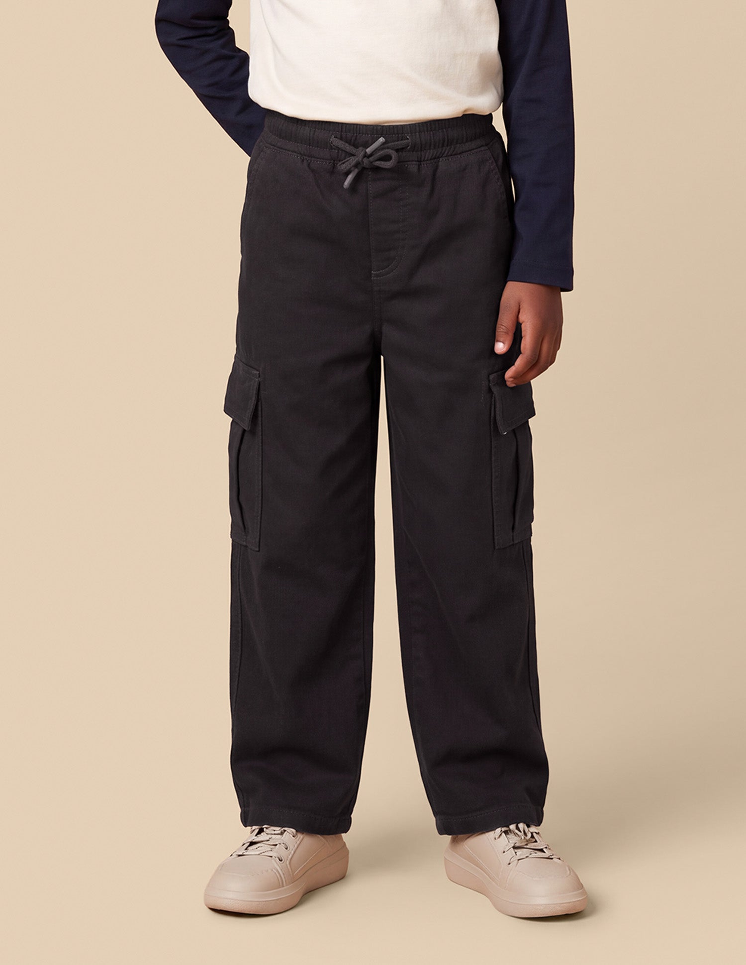 Baggy Fit Brown Cargo Jeans Dark Brown - U.S. Polo Assn. India | Large