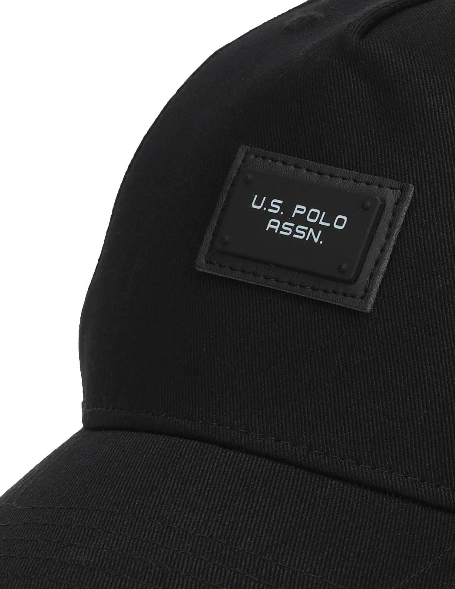 Brand Embossed Twill Cap Black - U.S. Polo Assn. India | Large