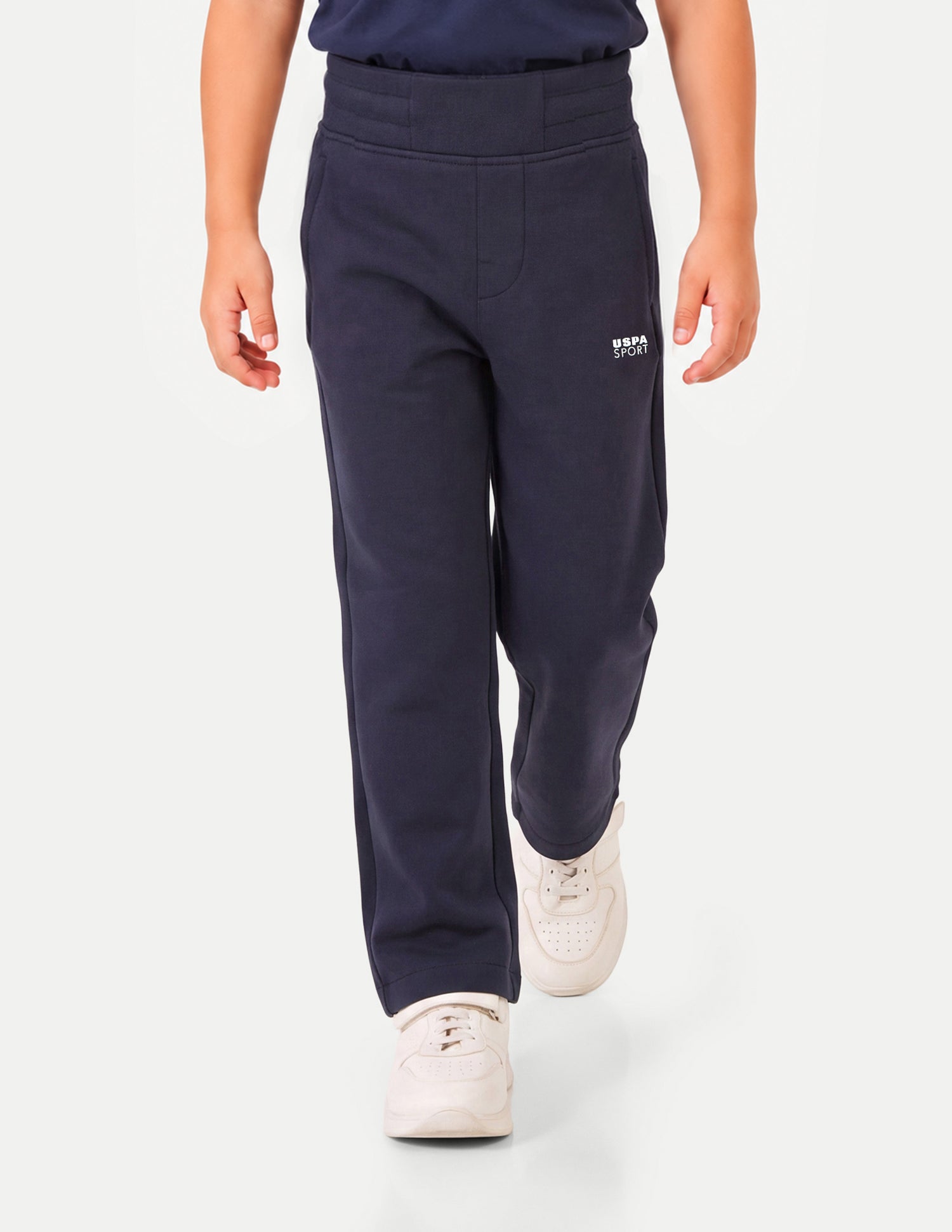 Mid Rise Regular Fit Track Pants Navy - U.S. Polo Assn. India | Large