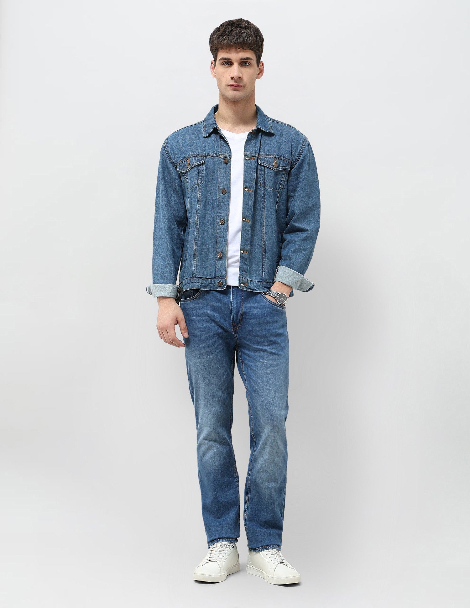 Harold Slim Straight Fit Blue Jeans Indigo - U.S. POLO ASSN. | Large