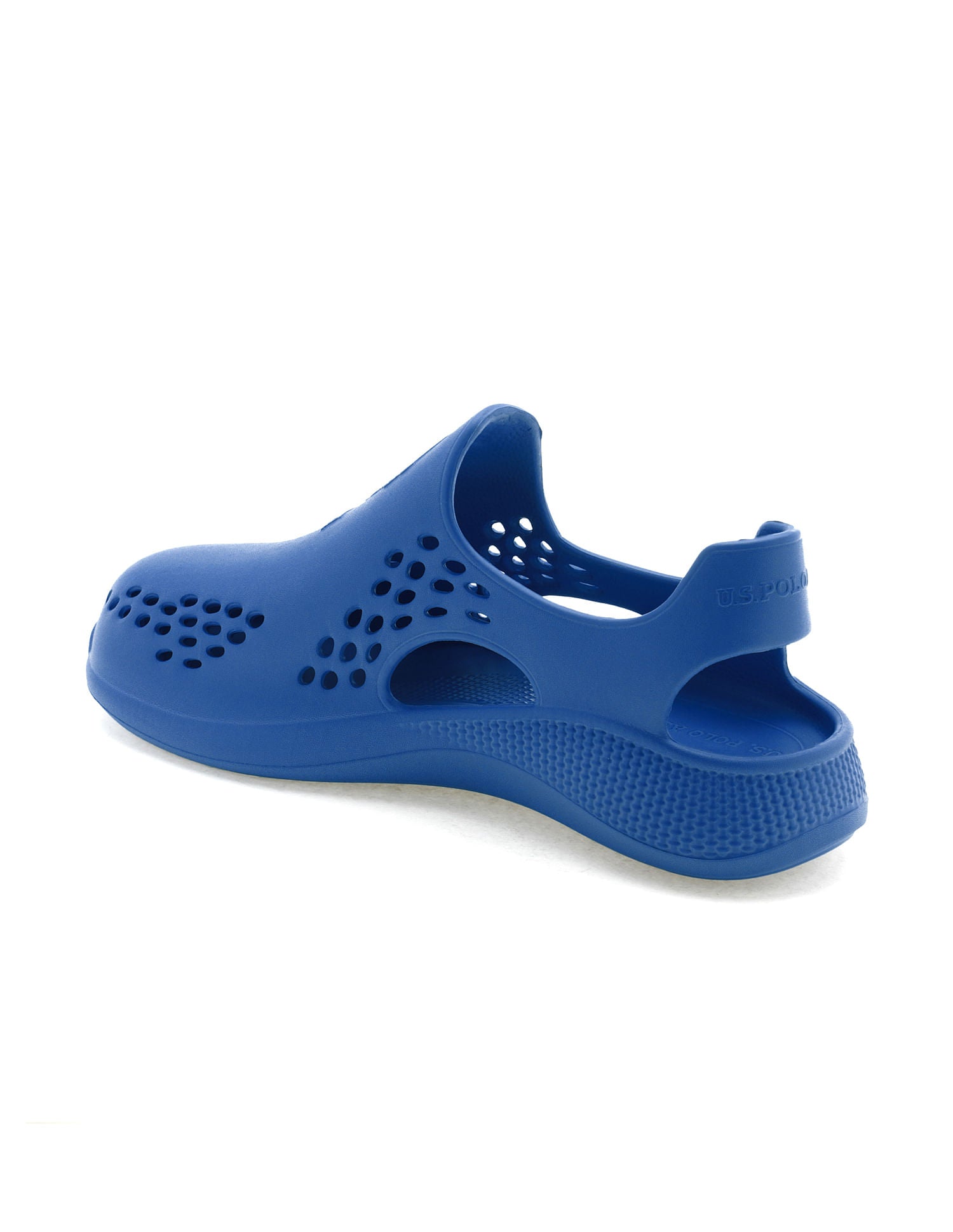 Men Noan Royal Blue Foam Walk Clogs Blue - U.S. Polo Assn. India | Large