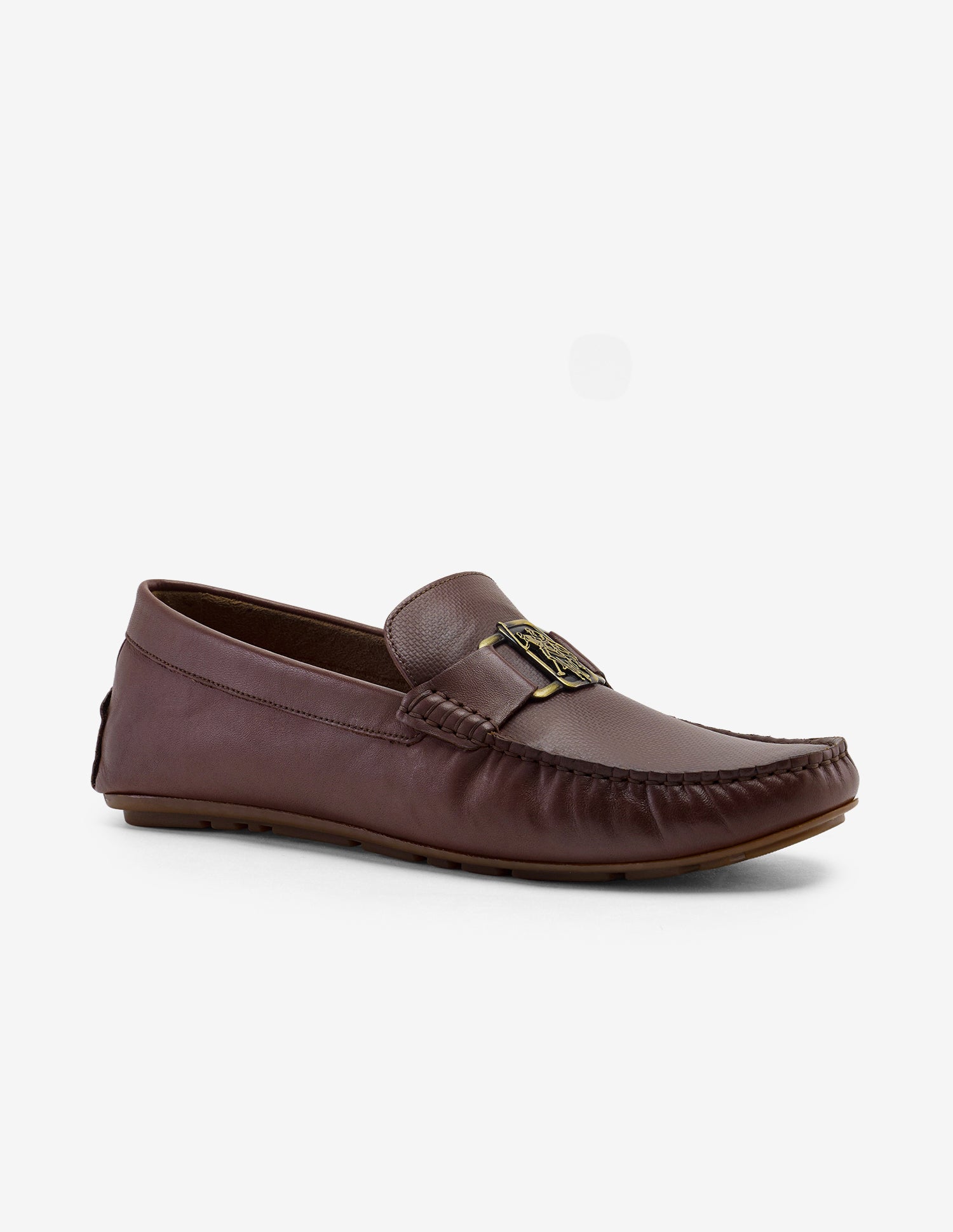 Aven Leather Loafers Tan - U.S. Polo Assn. India | Large