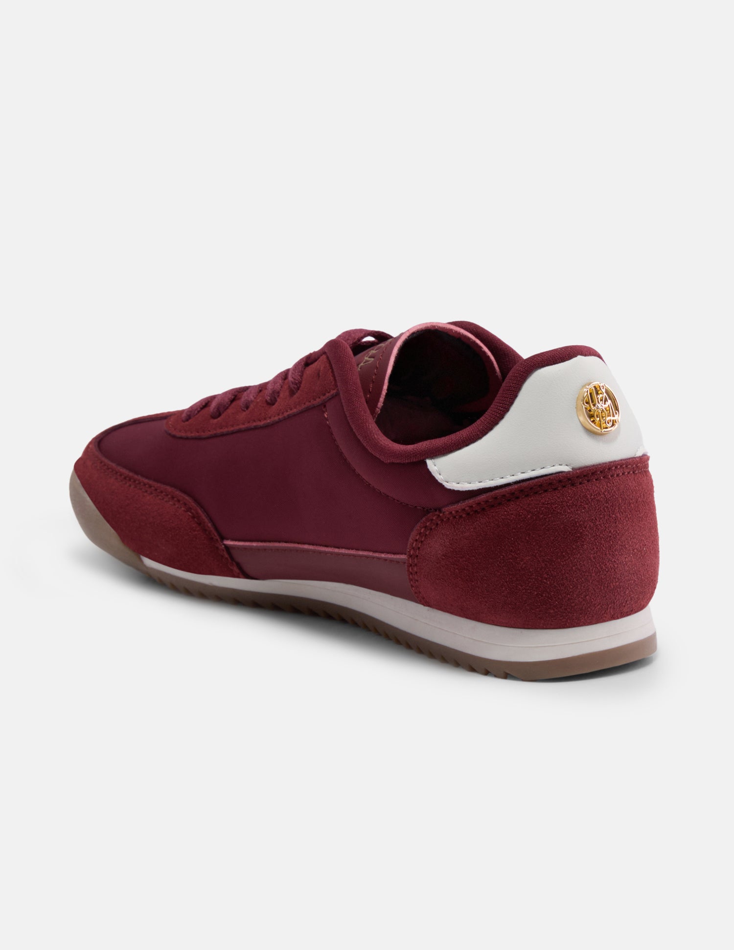 Gia Lace-Ups Sneakers Burgundy - U.S. Polo Assn. India | Large