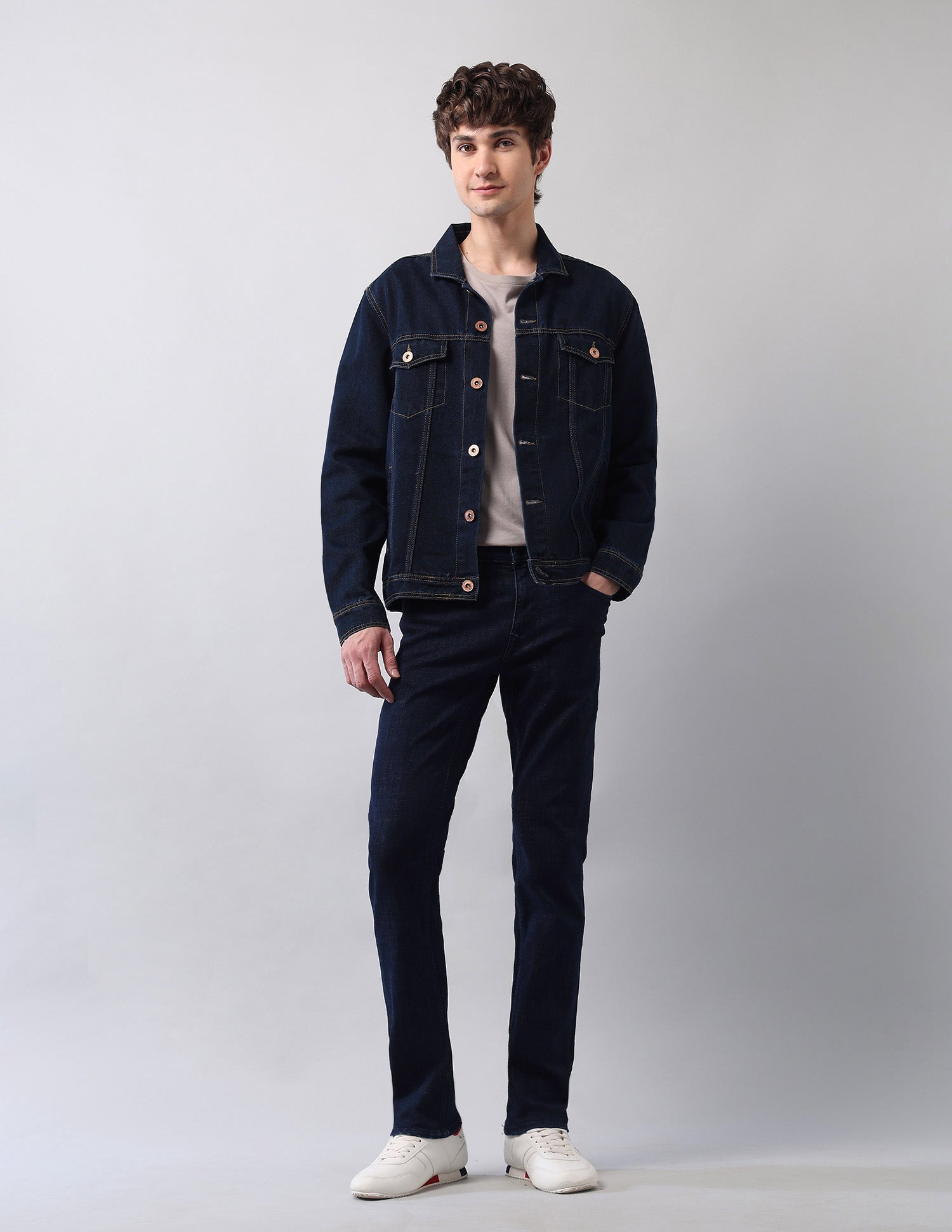 Regallo Skinny Fit Blue Jeans Blue - U.S. Polo Assn. India | Large