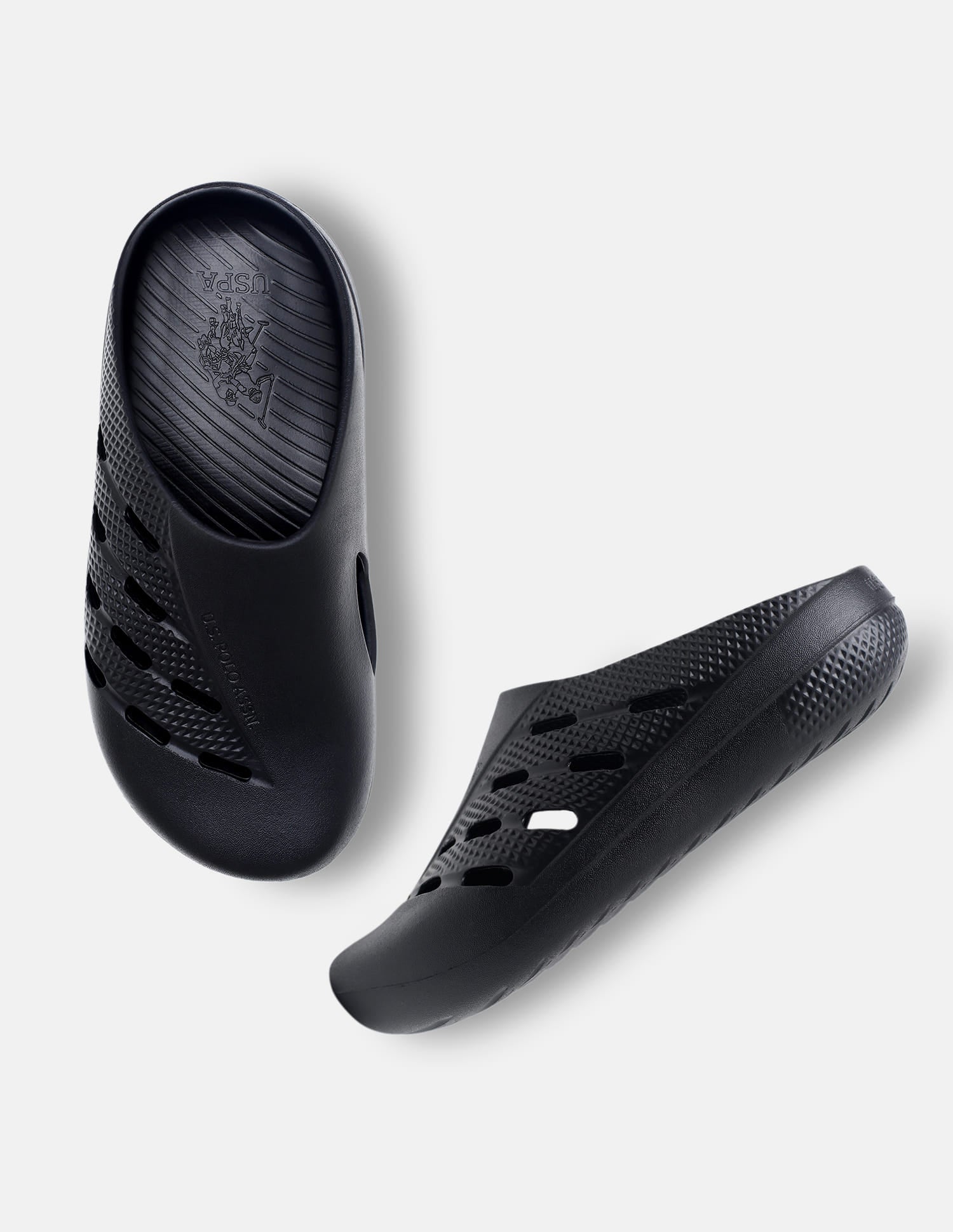Kitz Eva Clogs Black - U.S. Polo Assn. India | Large