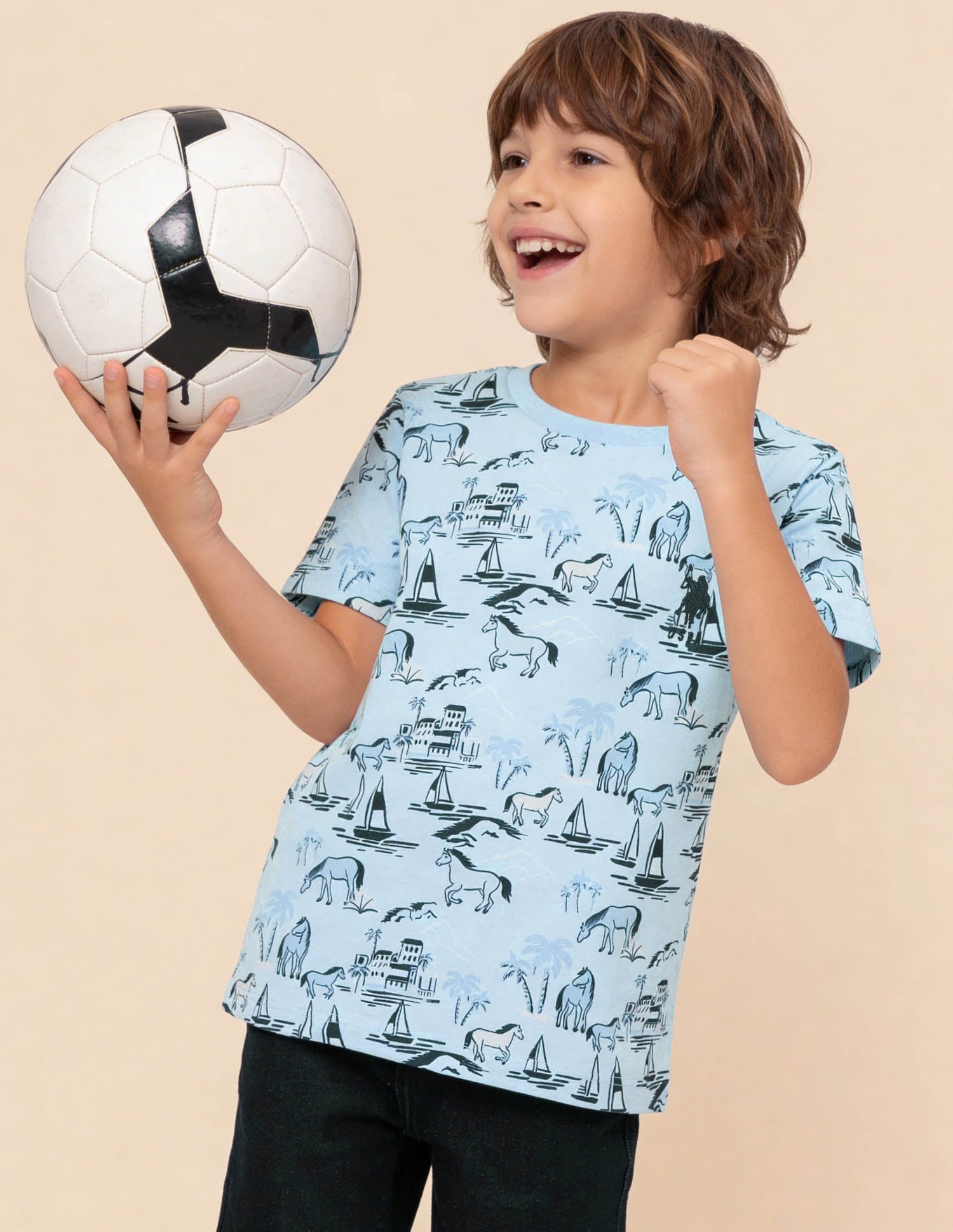 Brand Printed Regular Fit T-Shirt - Pack Of 2 Assorted - U.S. Polo Assn. India | Large