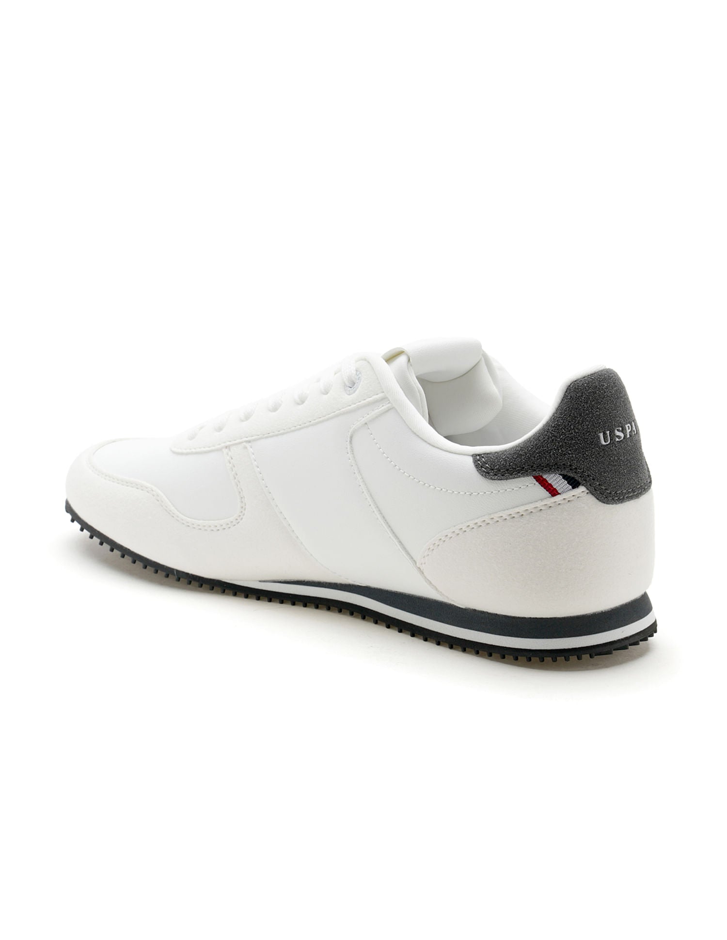 Men Sorrento White Retro Sneakers White - U.S. Polo Assn. India | Large