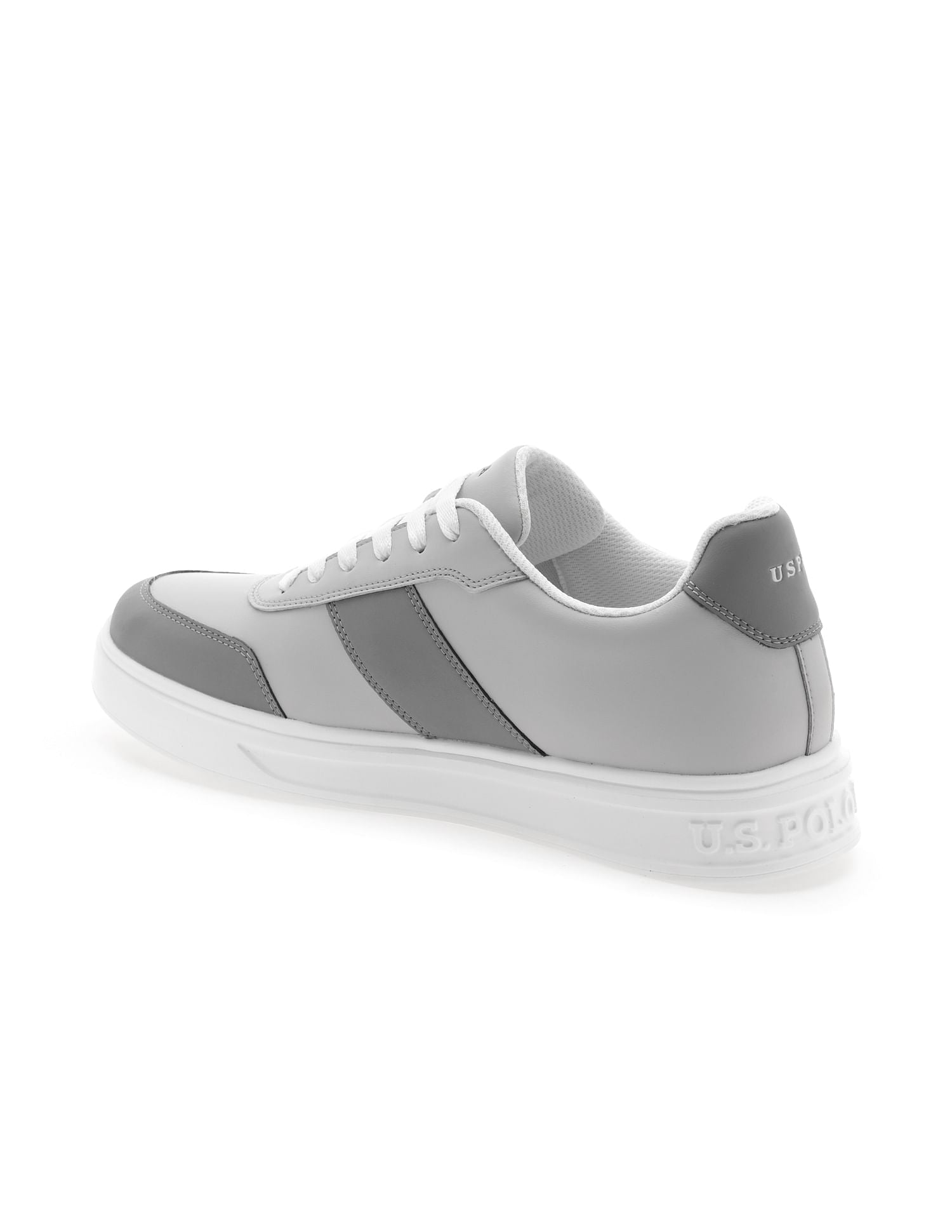 Men Torm Colourblocked Sneakers Grey - U.S. POLO ASSN. | Large