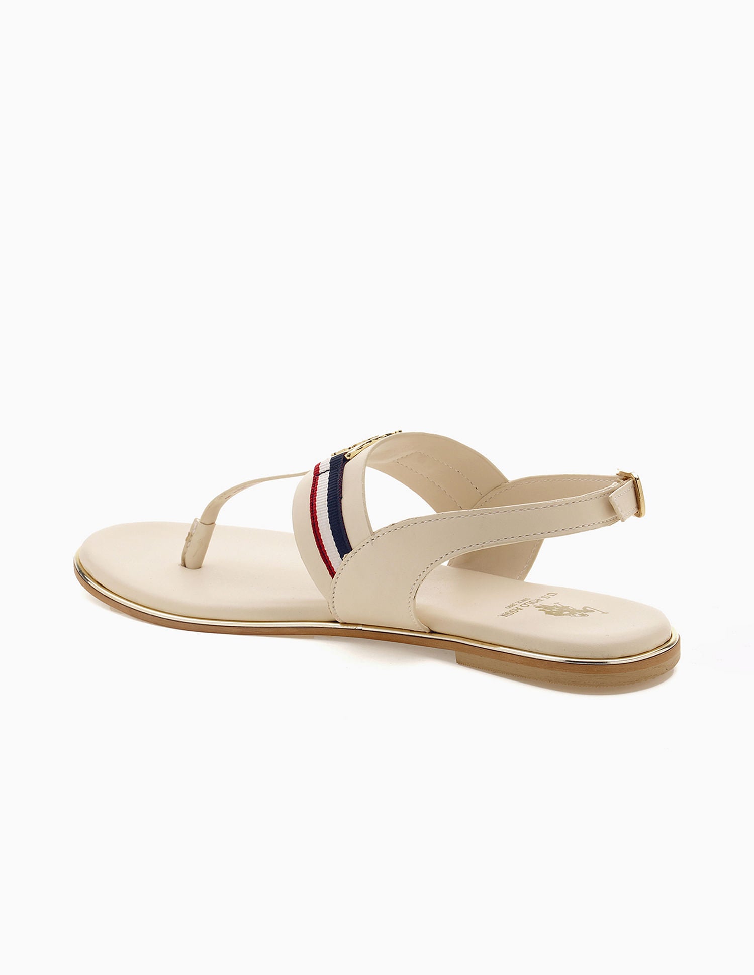 Women Beatrix Solid Flats Beige - U.S. POLO ASSN. | Large