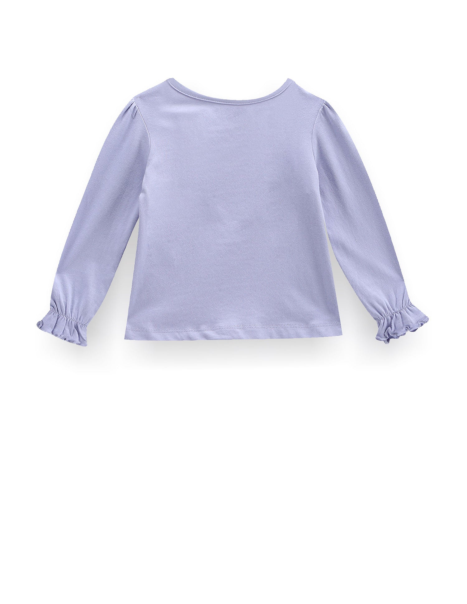 Girls Flip Sequin Cotton T-Shirt Light Purple - U.S. POLO ASSN. | Large