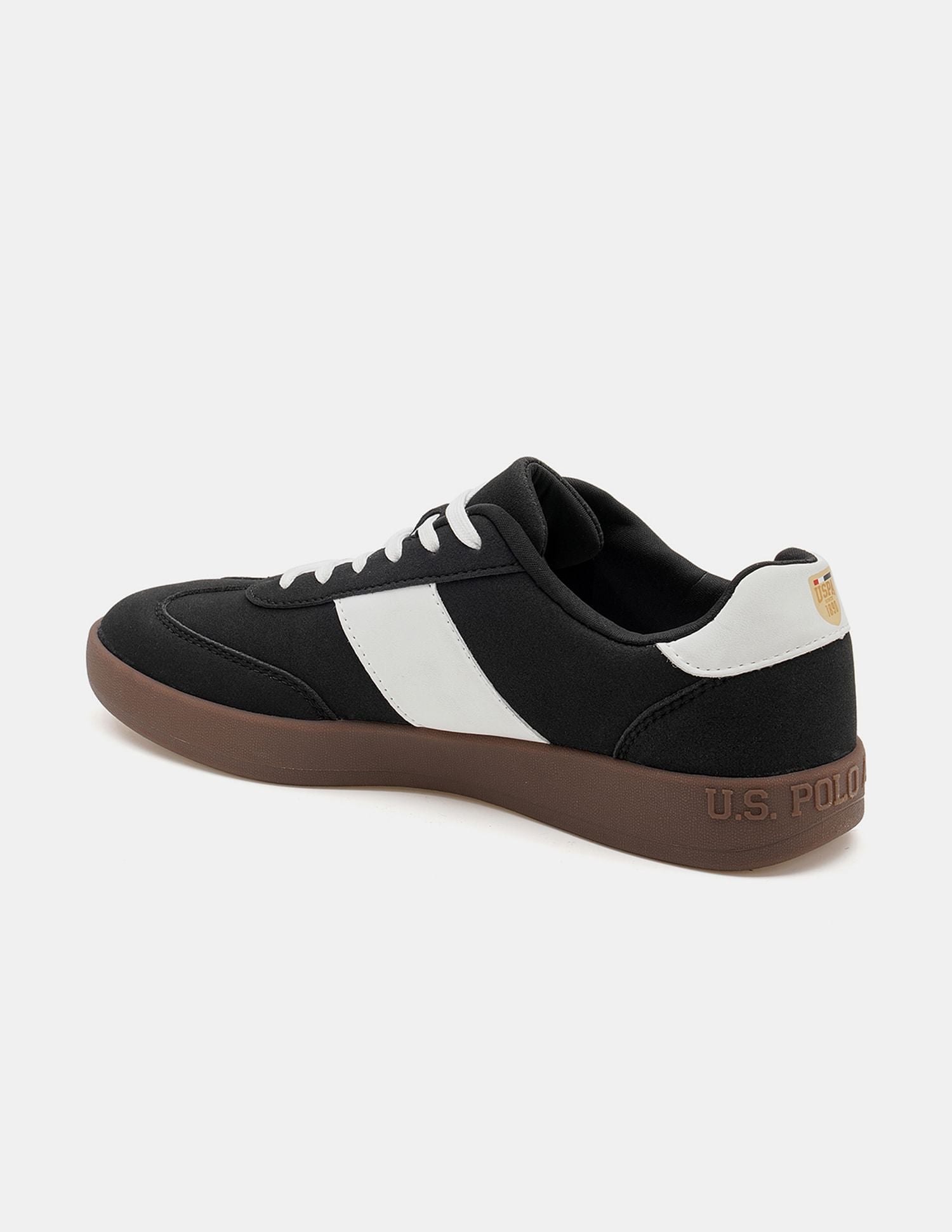 Men Skylar Colour Blocked Sneakers Black - U.S. POLO ASSN. | Large
