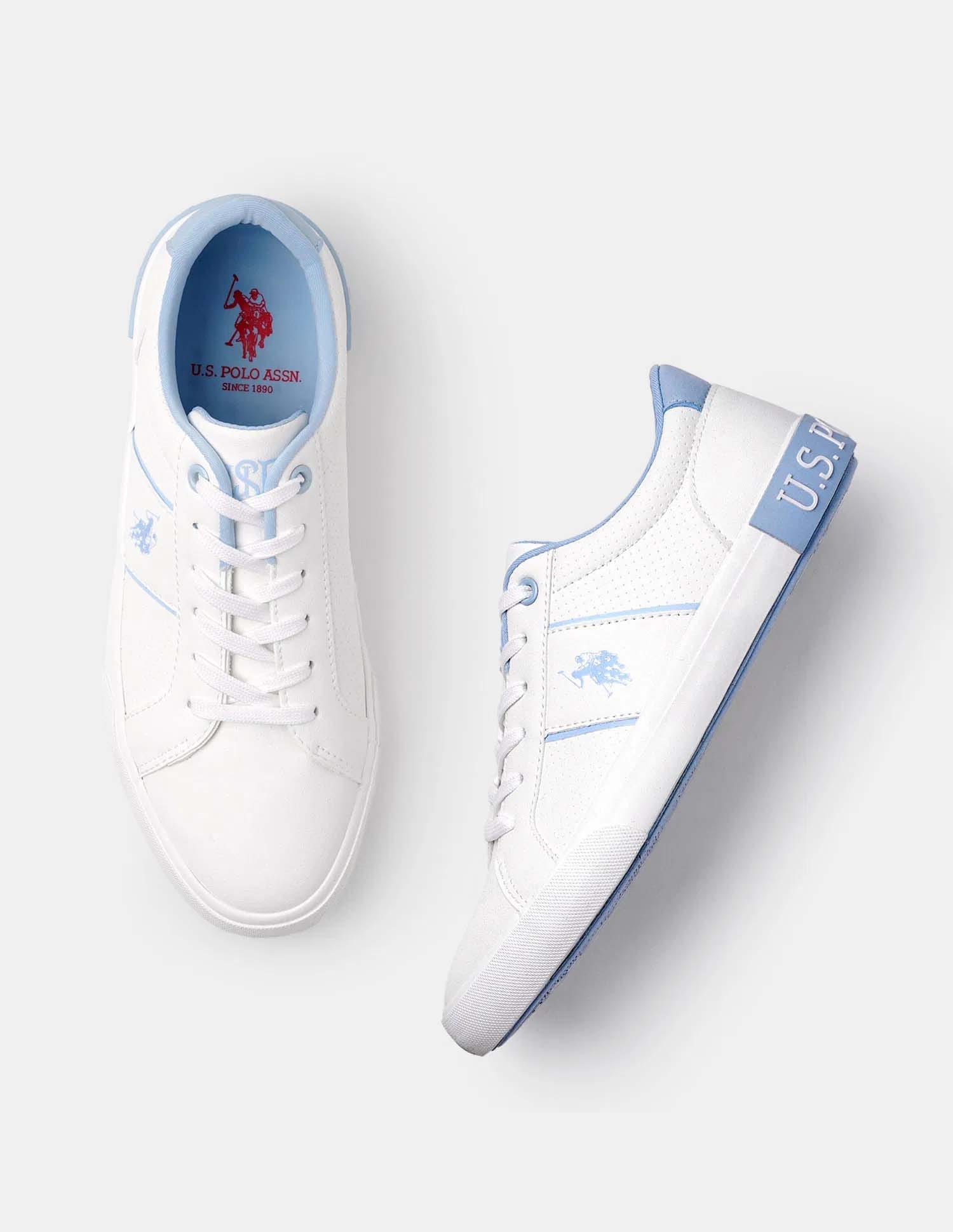 Zesta 4.0 Lace-Ups Light Weight Sneakers Light Blue - U.S. Polo Assn. India | Large