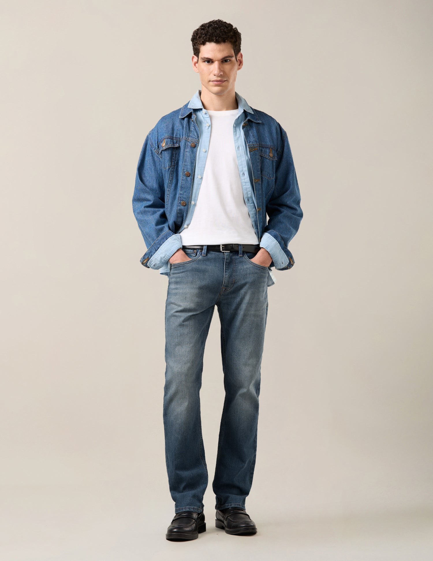 Harold Slim Straight Fit Blue Jeans Indigo - U.S. Polo Assn. India | Large