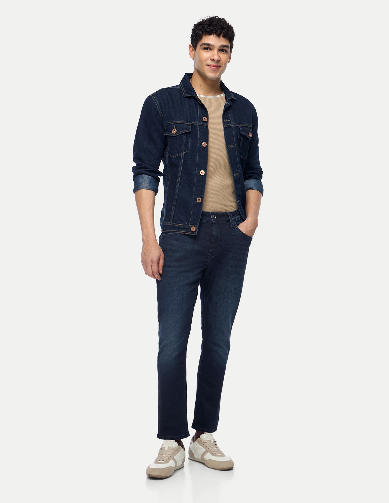 Henry Tapered Fit Blue Jeans Dark Blue - U.S. Polo Assn. India | Large