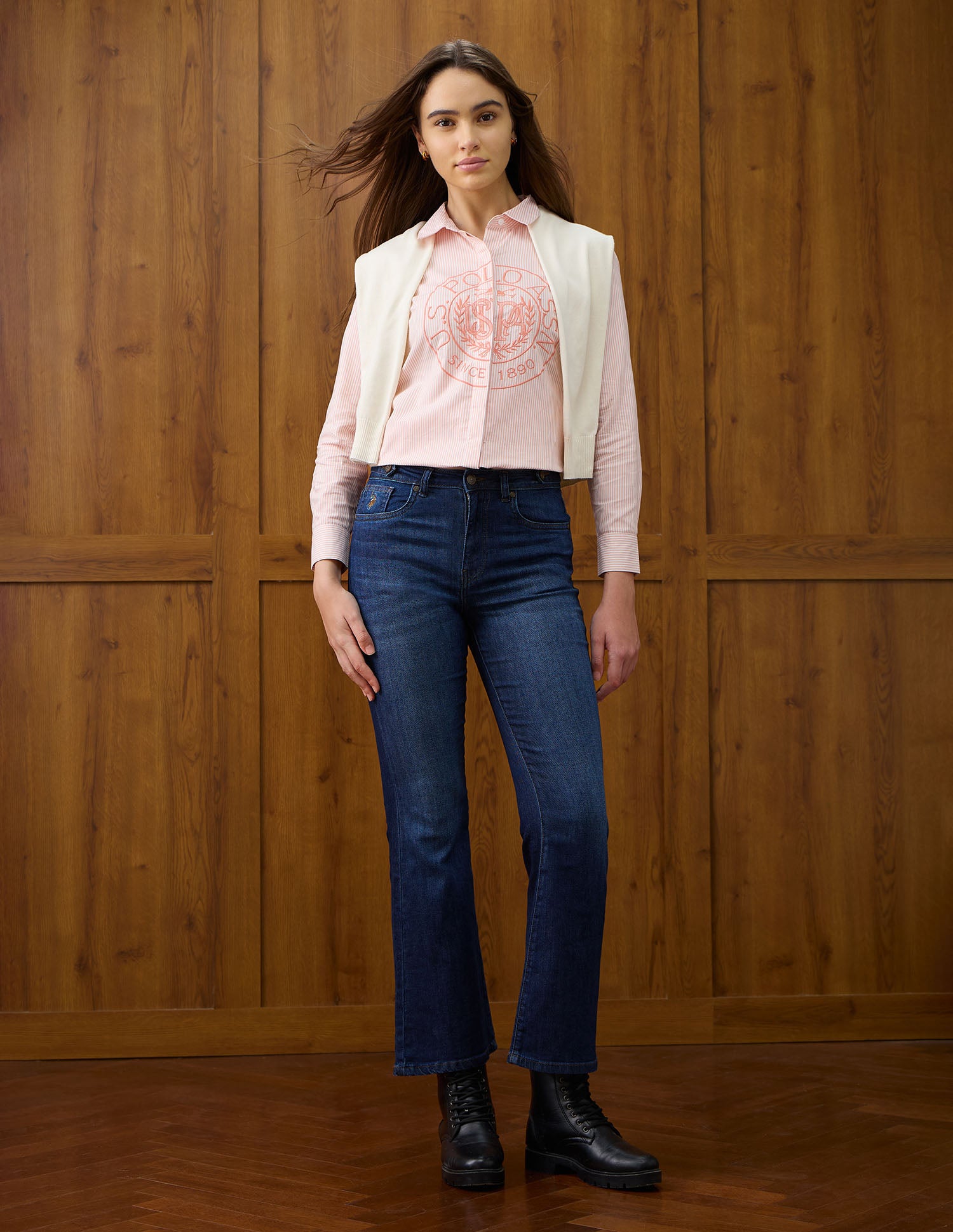 Brand Embroidered Shirt Multi-colour - U.S. POLO ASSN. | Large