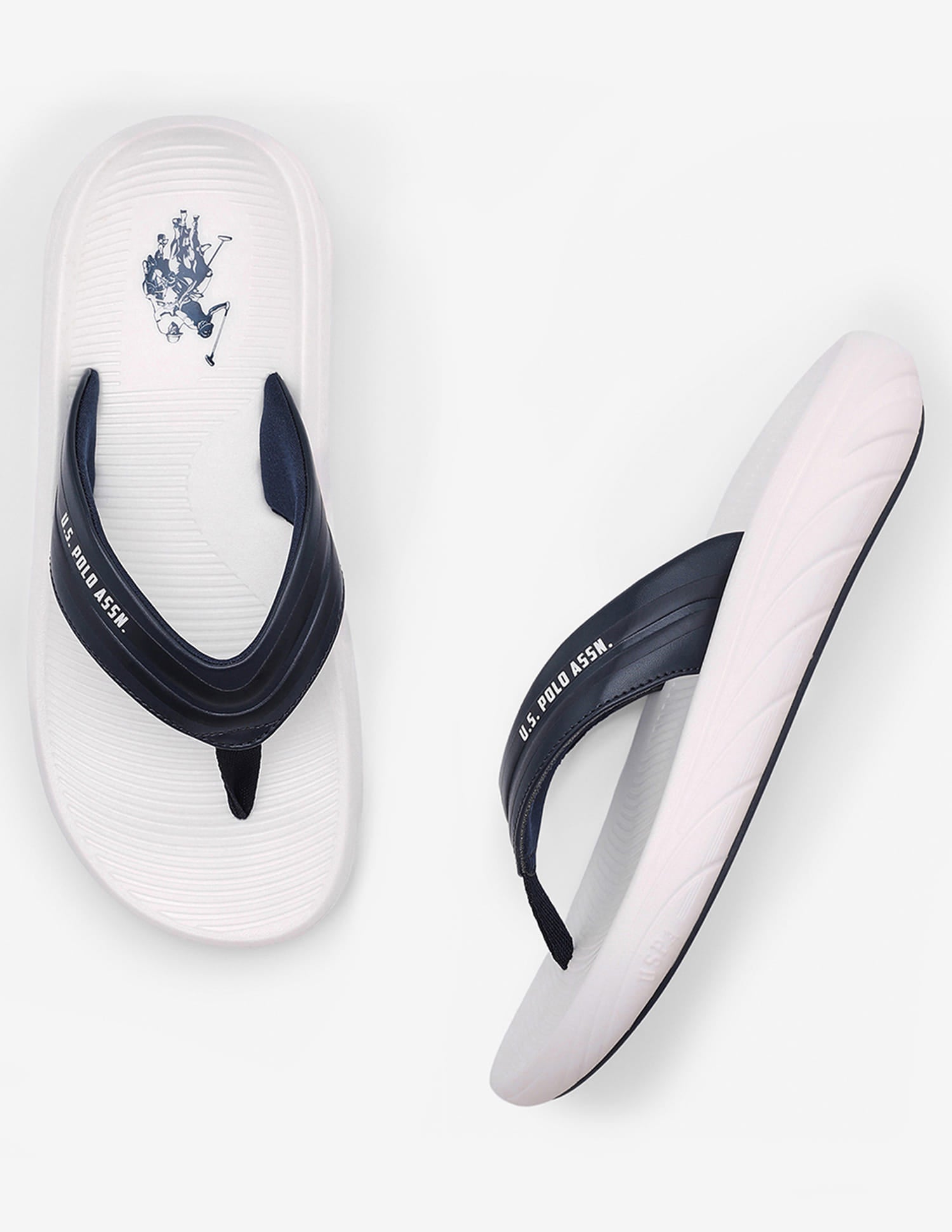 Broad Strap Celtic Flip Flops Navy - U.S. Polo Assn. India | Large