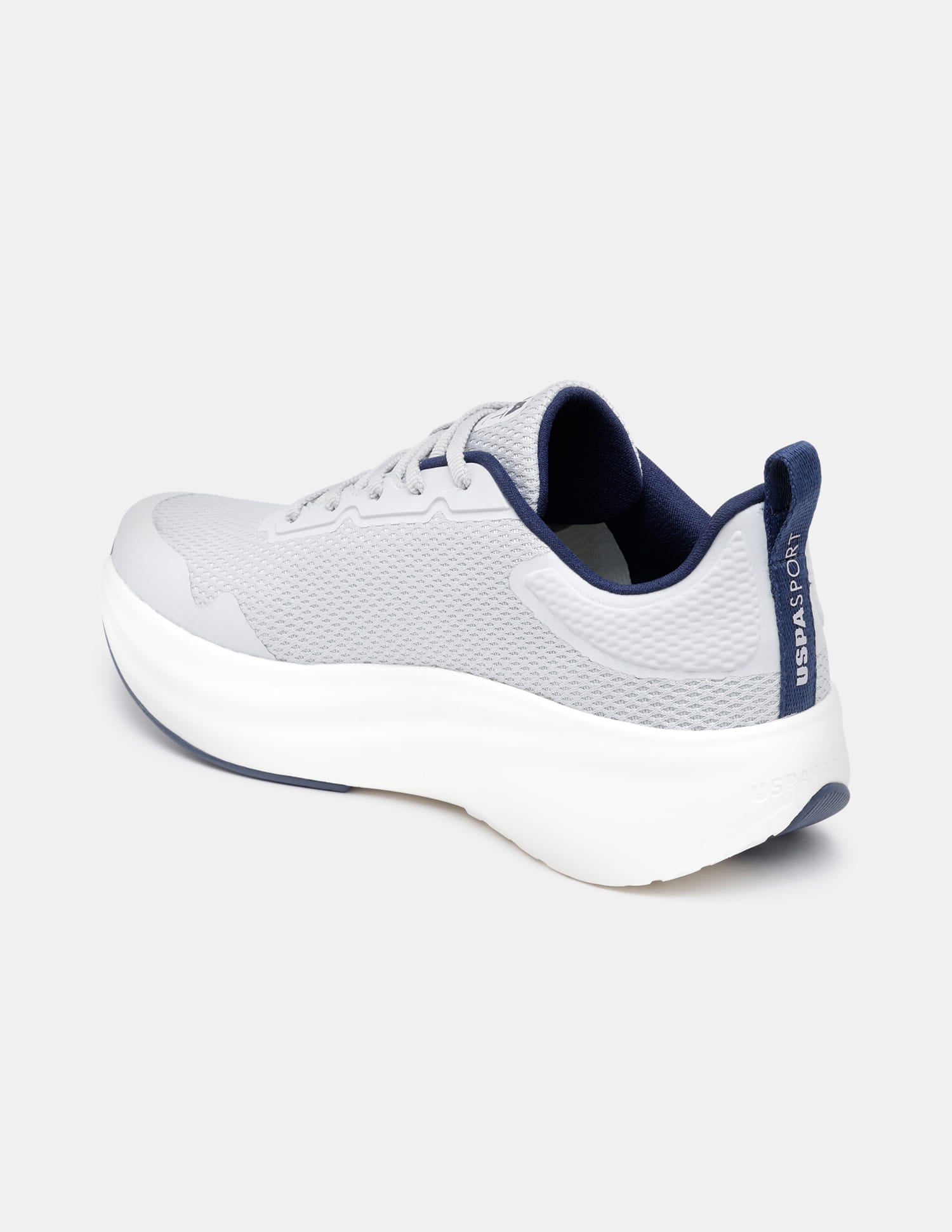 Men Grey Blaze Uspa Sport Sneakers Grey - U.S. Polo Assn. India | Large